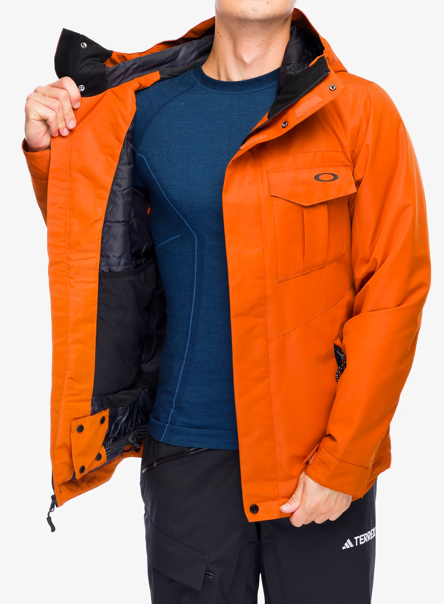 Jakna s postavom Oakley Core Divisional RC Insulated JKT - ginger