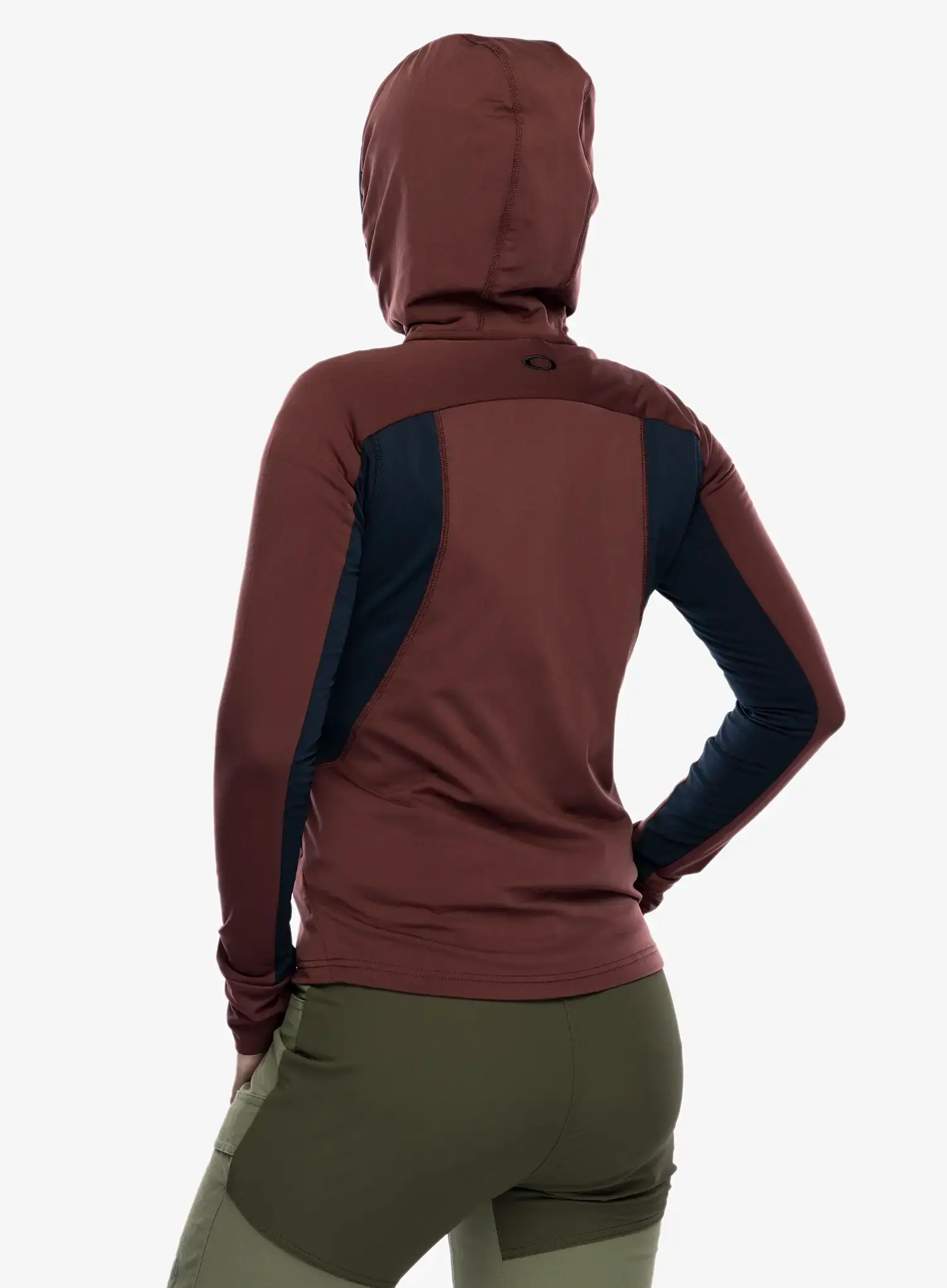 Majica s kapuljačom Oakley Drift Tech Fleece - blackout/grenache
