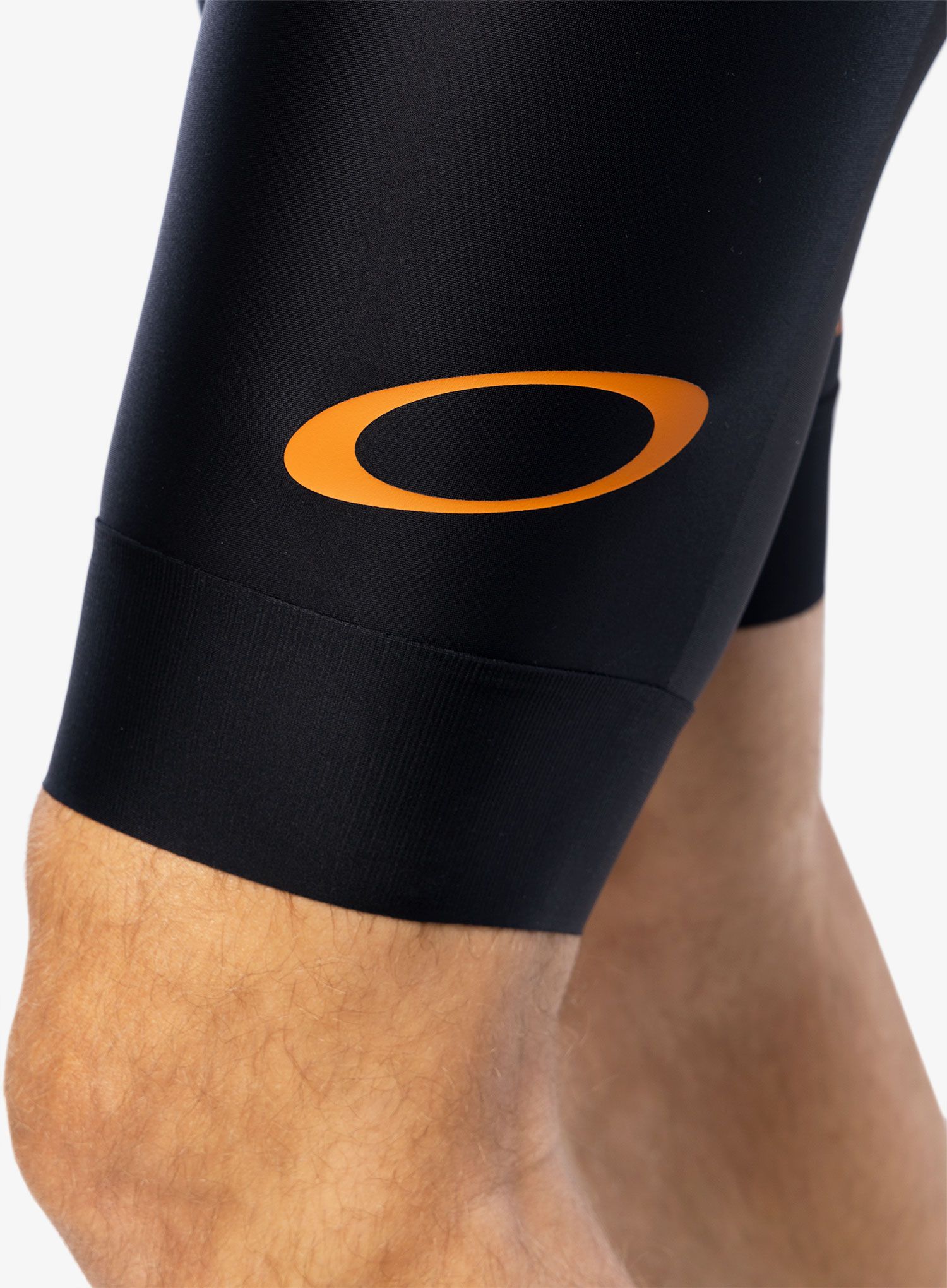 Biciklističke kratke hlače s umetkom Oakley Endurance Mix Bib - black/orange