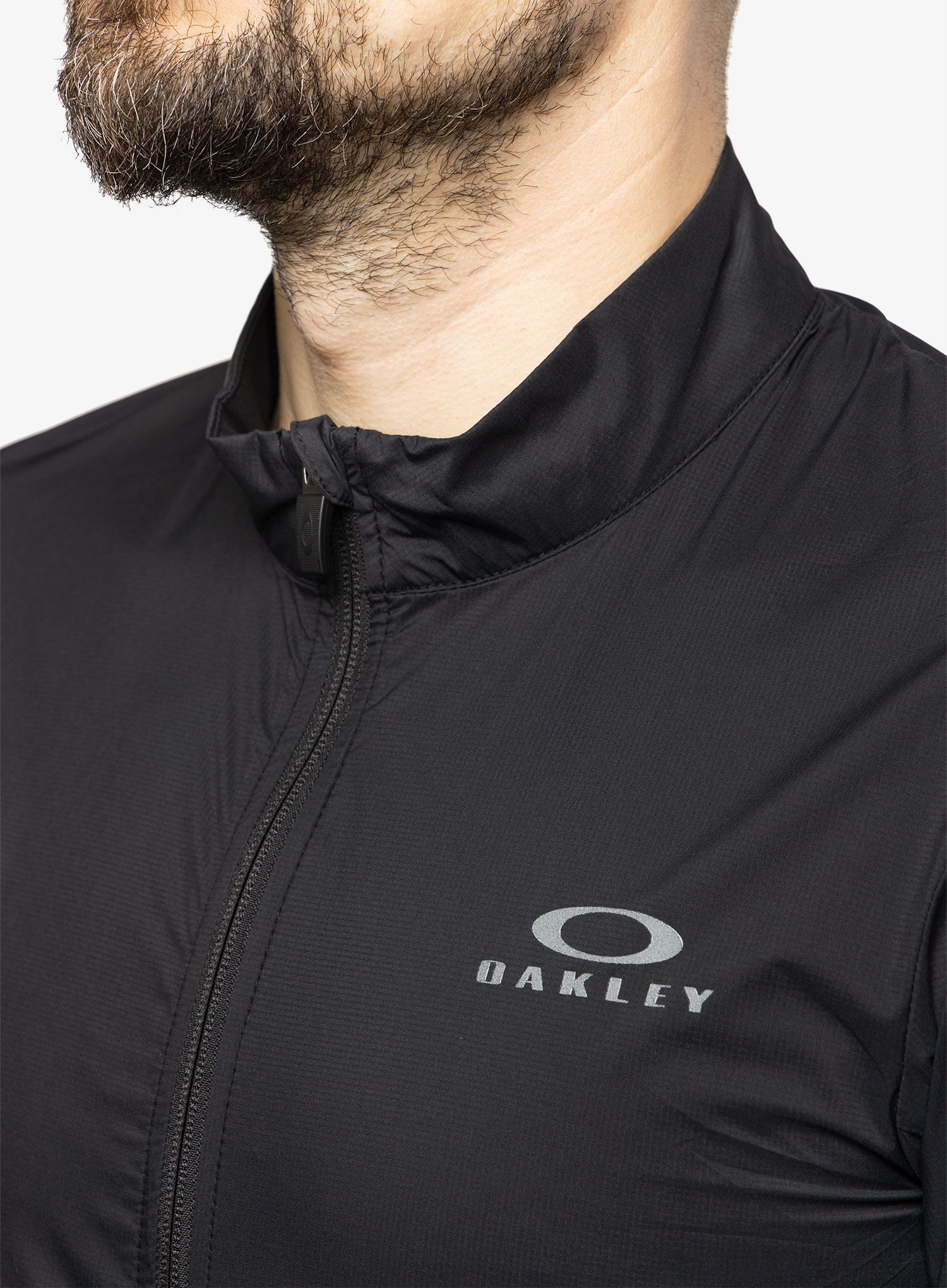 Biciklistička jakna Oakley Endurance PKBL Wind Jacket - blackout