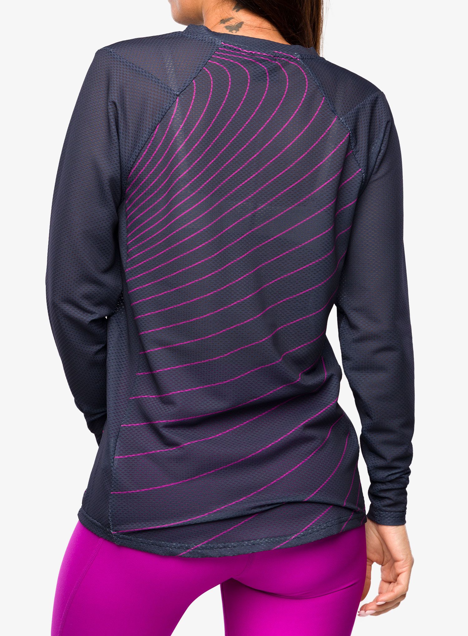 Ženska biciklistička dukserica Oakley Factory Pilot RC L/S Jersey - fathom