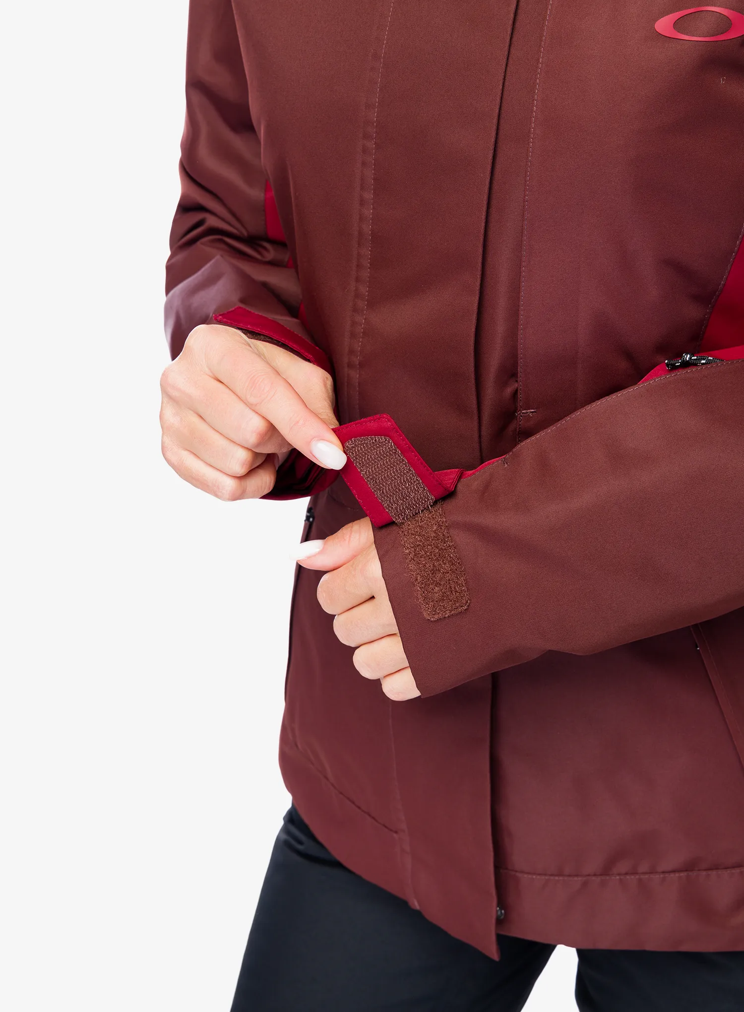 Ženska skijaška jakna Oakley Heavenly RC Jacket - grenache/iron red