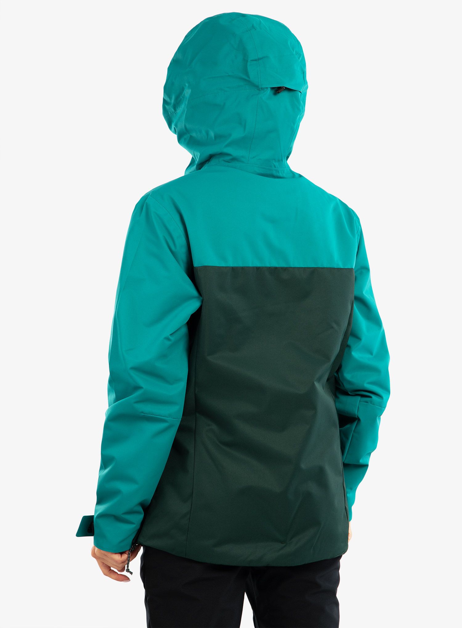 Ženska skijaška jakna Oakley Holly Anorak - hunter green/green lake