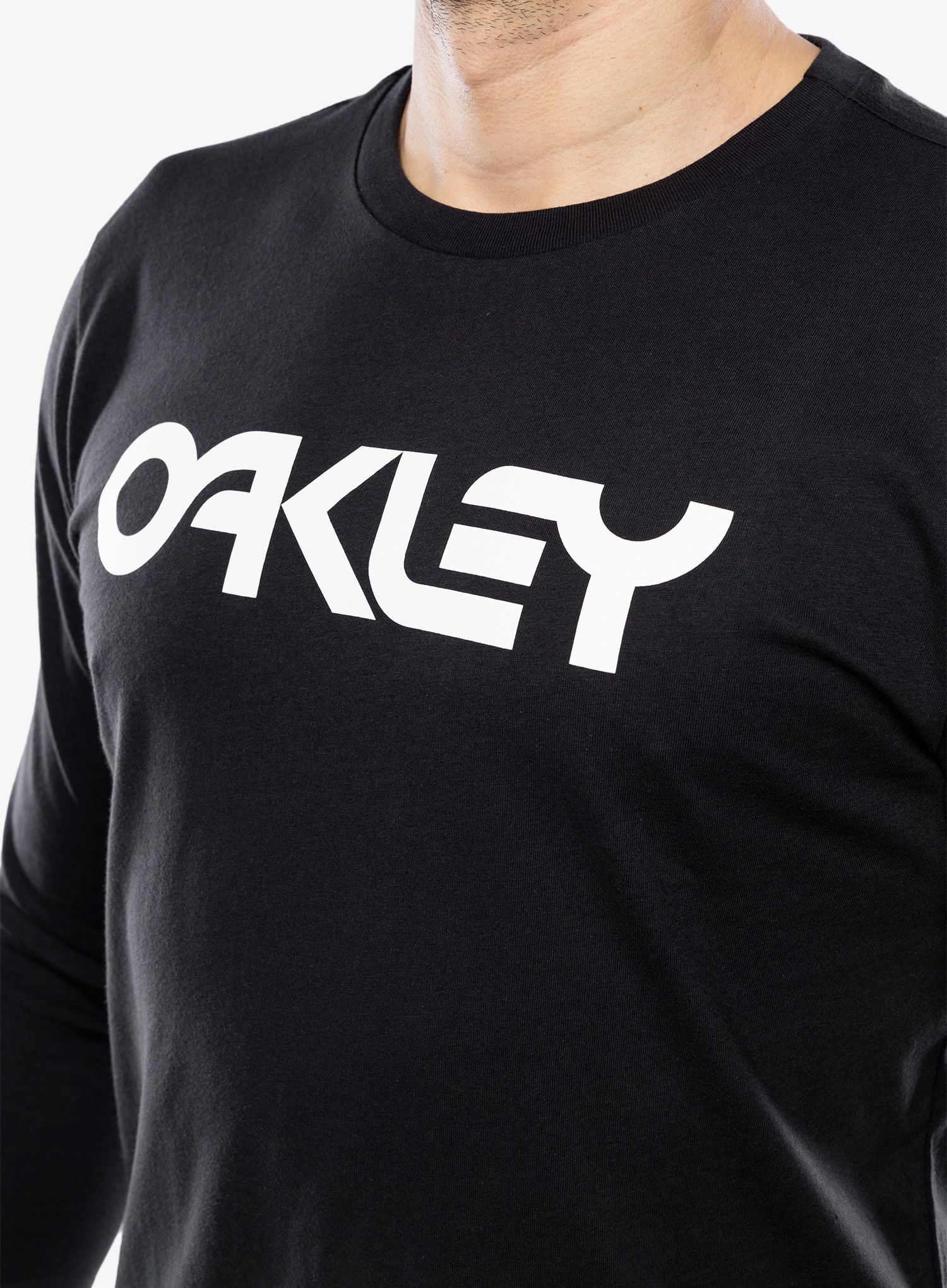 Majica dugih rukava Oakley Mark II L/S Tee 2.0 - black/white