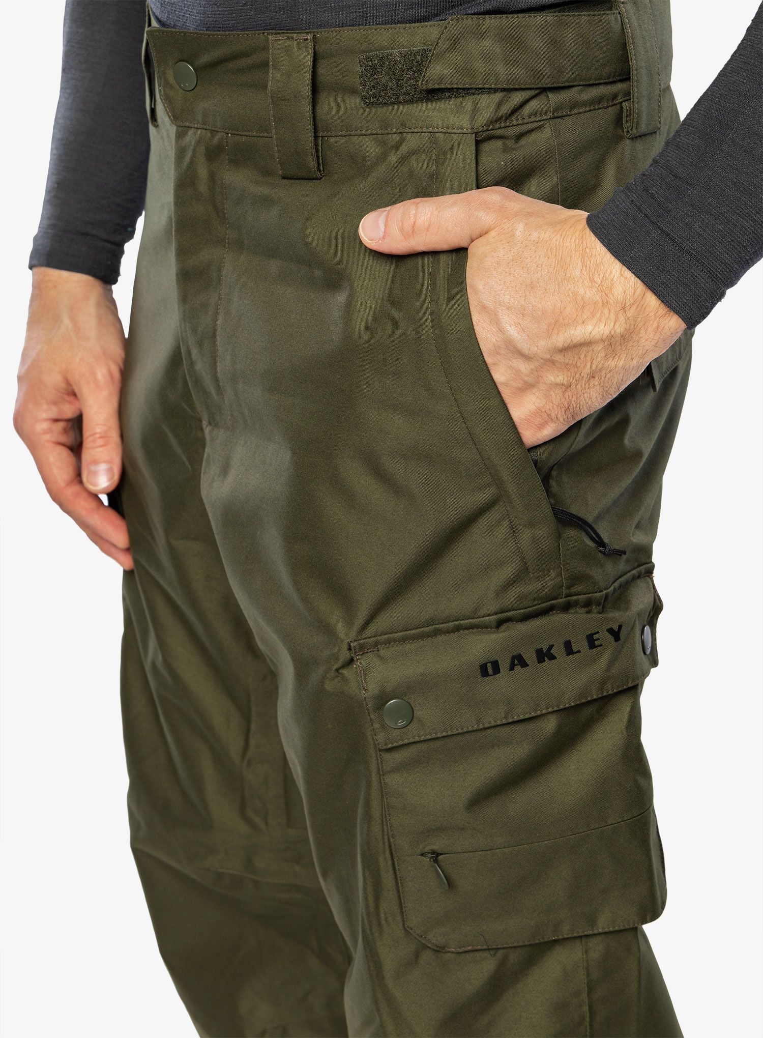 Skijaške hlače Oakley Pivot Cargo Shell Pant - new dark brush