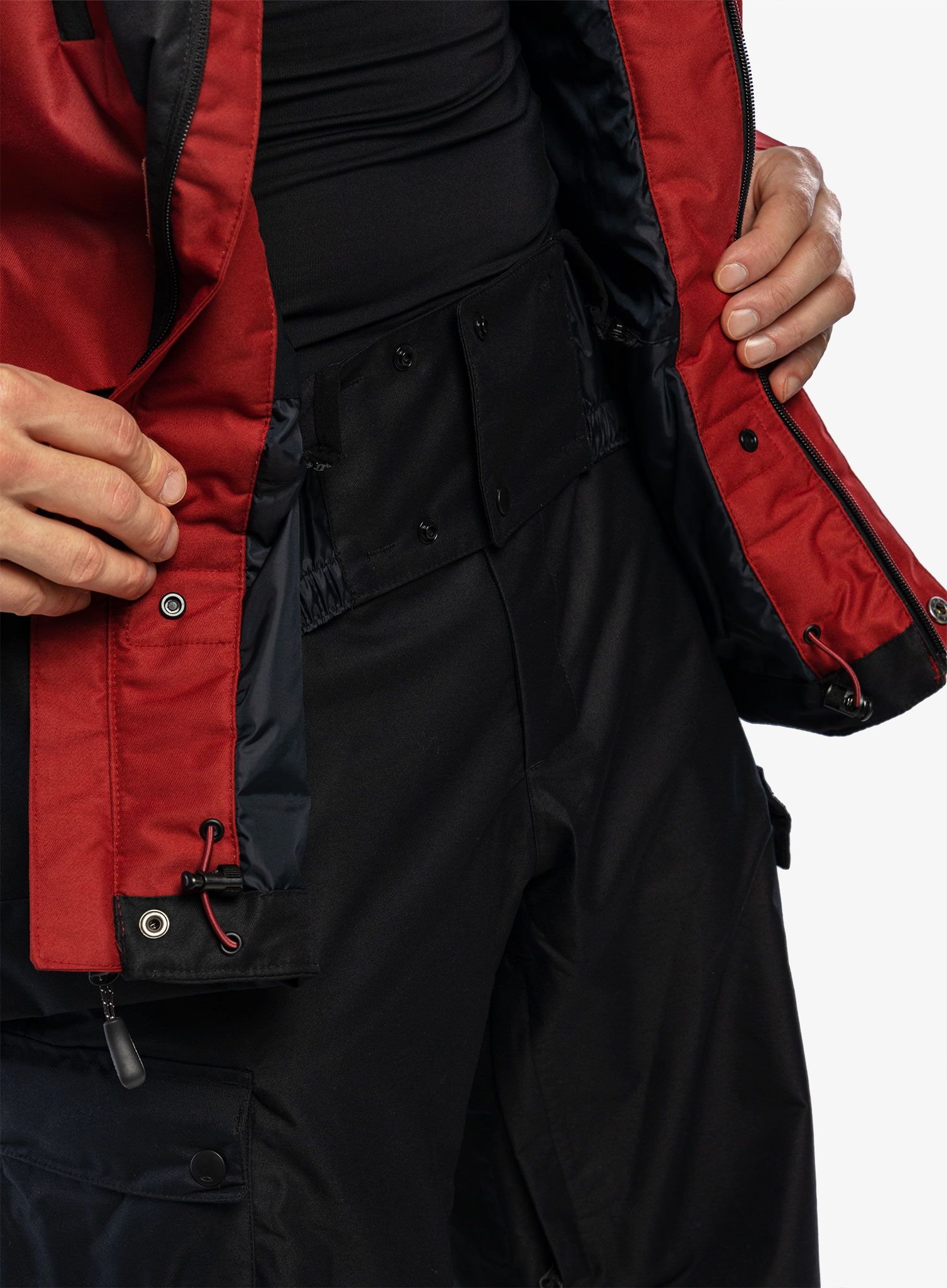 Jakna s postavom Oakley Sierra Insulated Jacket - iron red/blackout