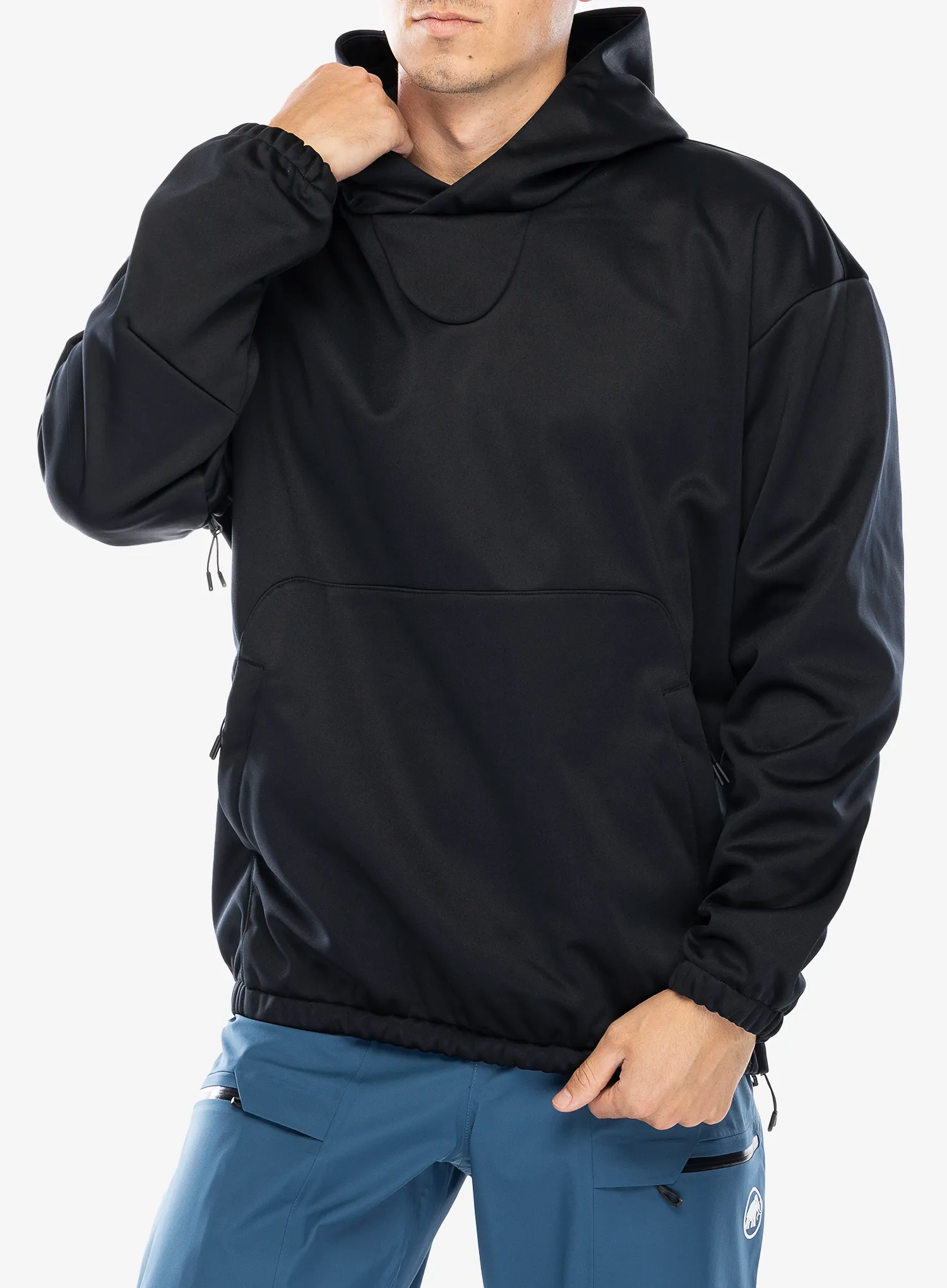 Majica s kapuljačom Oakley Solar Rail Softshell Hoodie - blackout