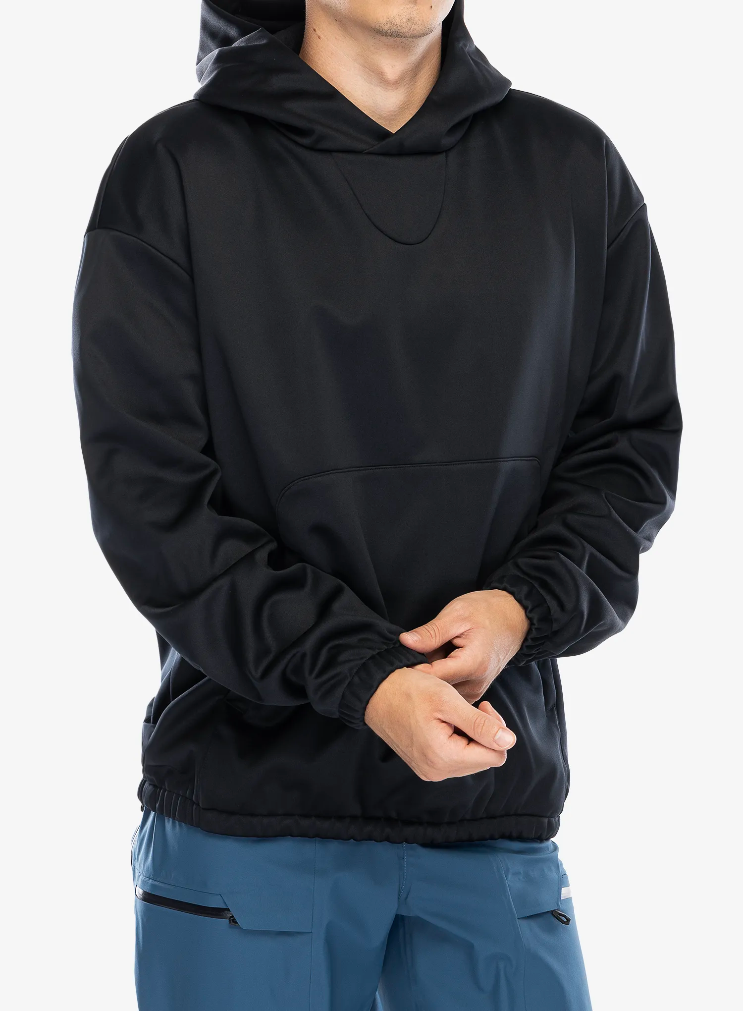 Majica s kapuljačom Oakley Solar Rail Softshell Hoodie - blackout