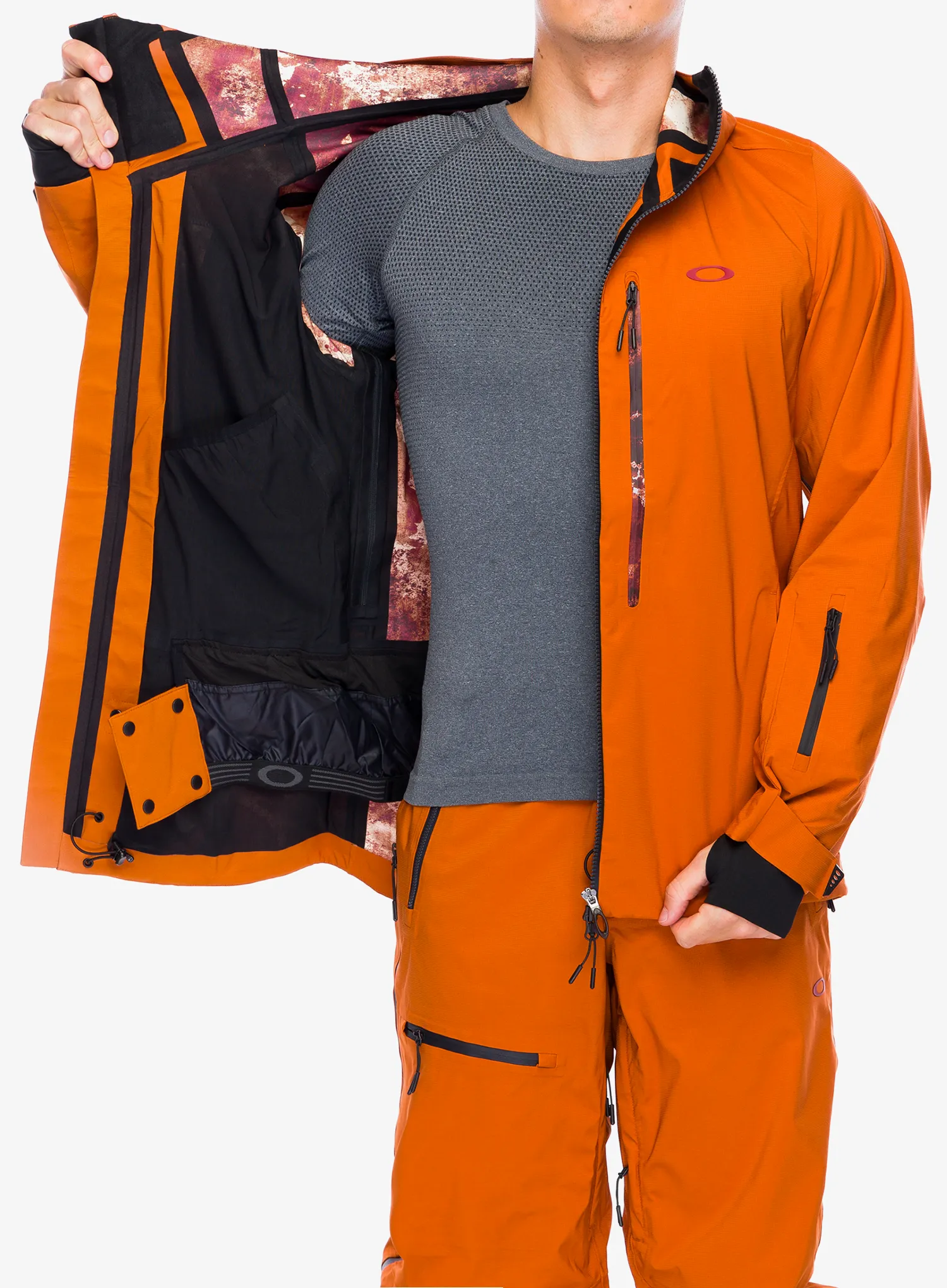 Skijaška jakna Oakley TC Outpost RC Shell Jacket - ginger