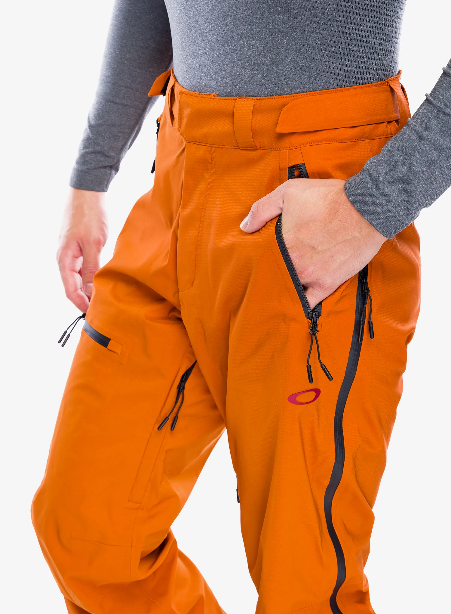 Hlače Oakley TC Outpost RC Shell Pant - ginger