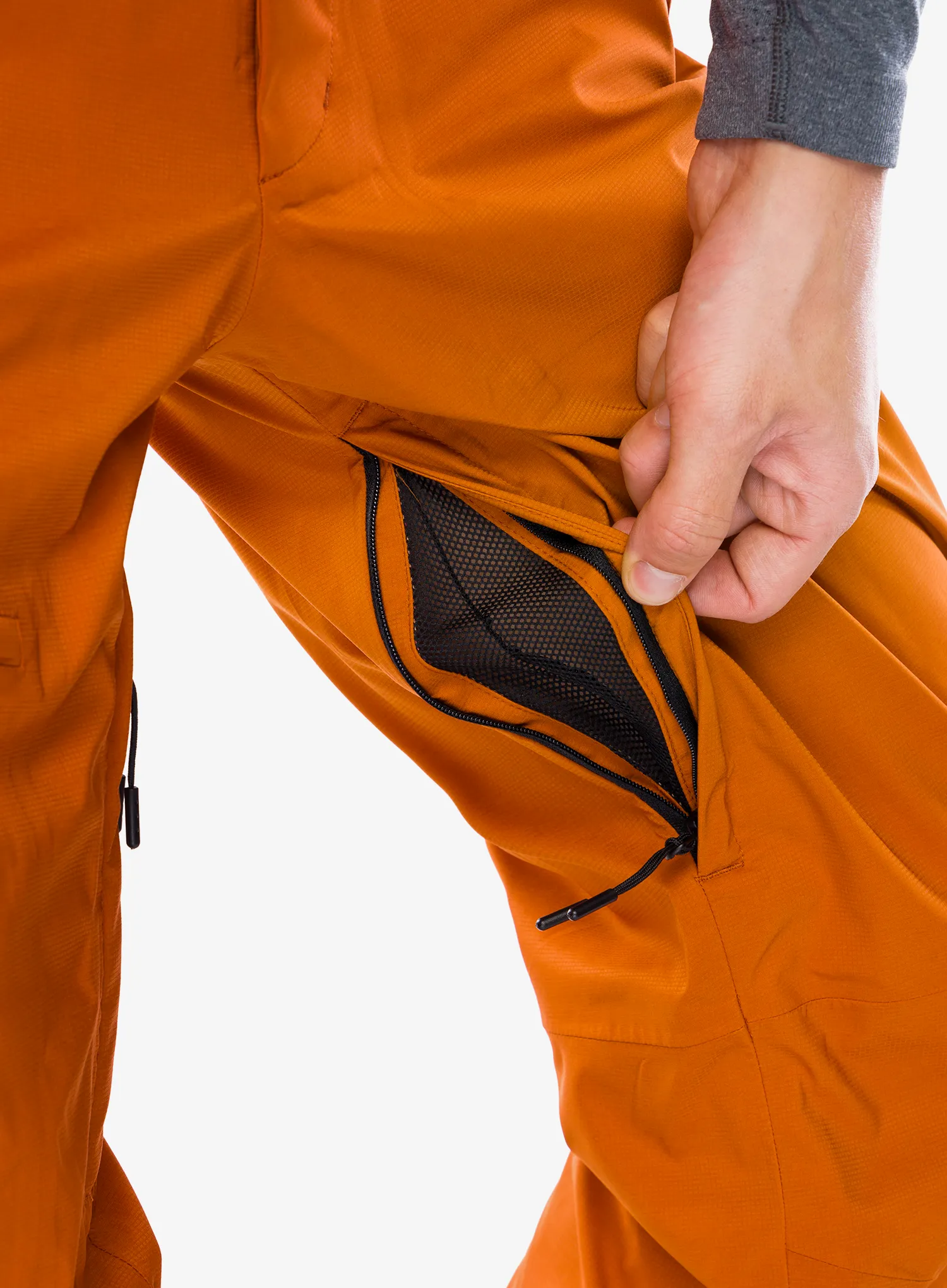 Hlače Oakley TC Outpost RC Shell Pant - ginger