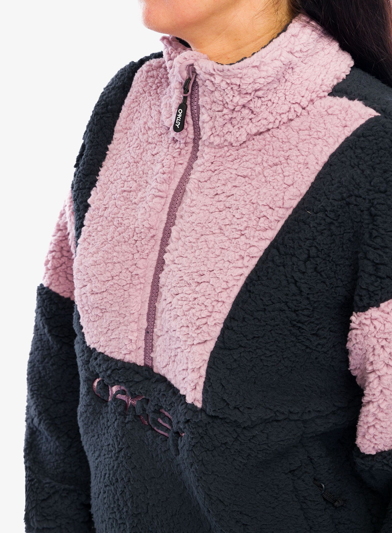 Ženska dukserica od flisa Oakley TNP Ember Half Zip RC Fleece - toadstool/black