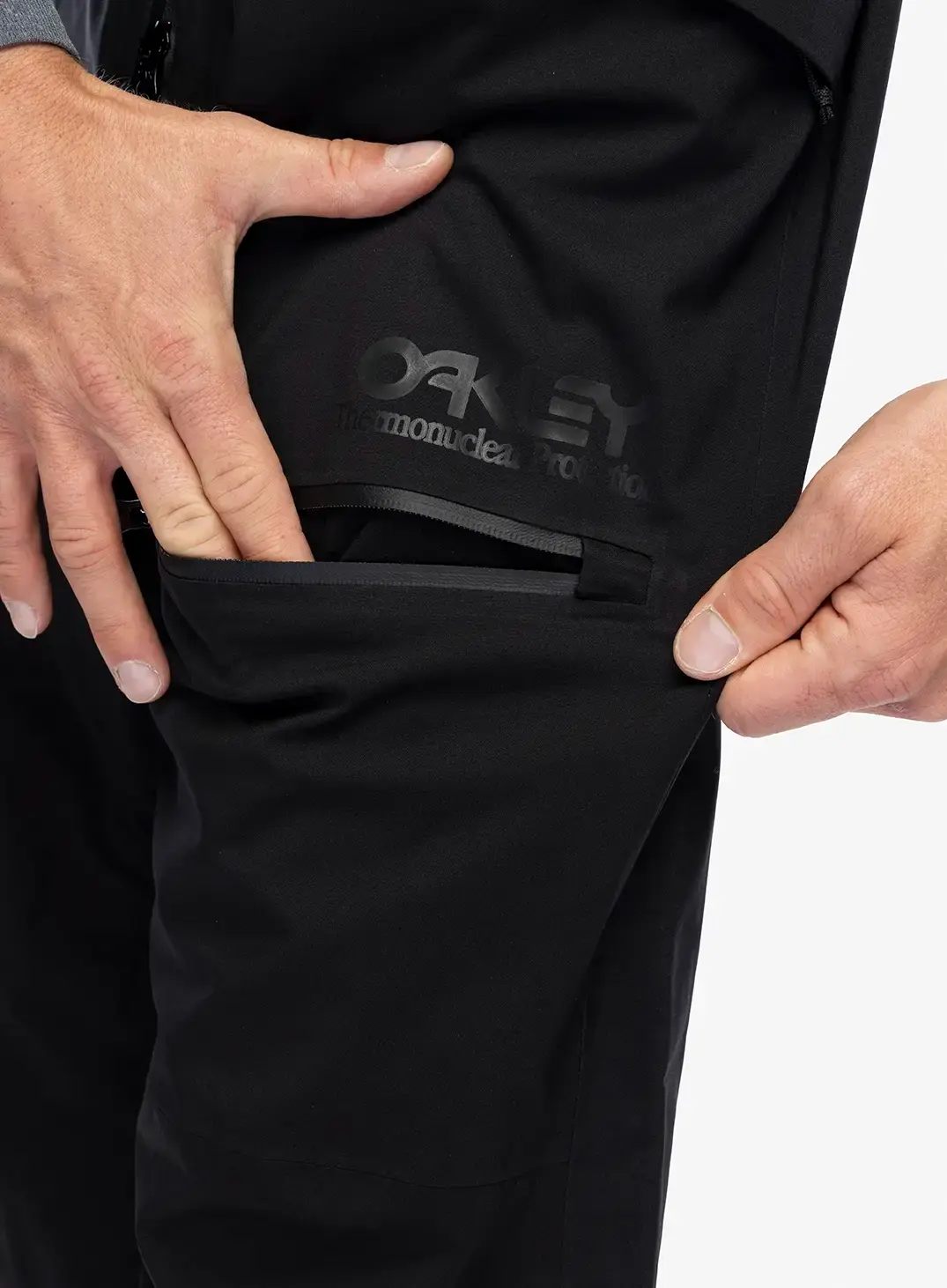 Skijaške hlače Oakley TNP Shell Bib - blackout