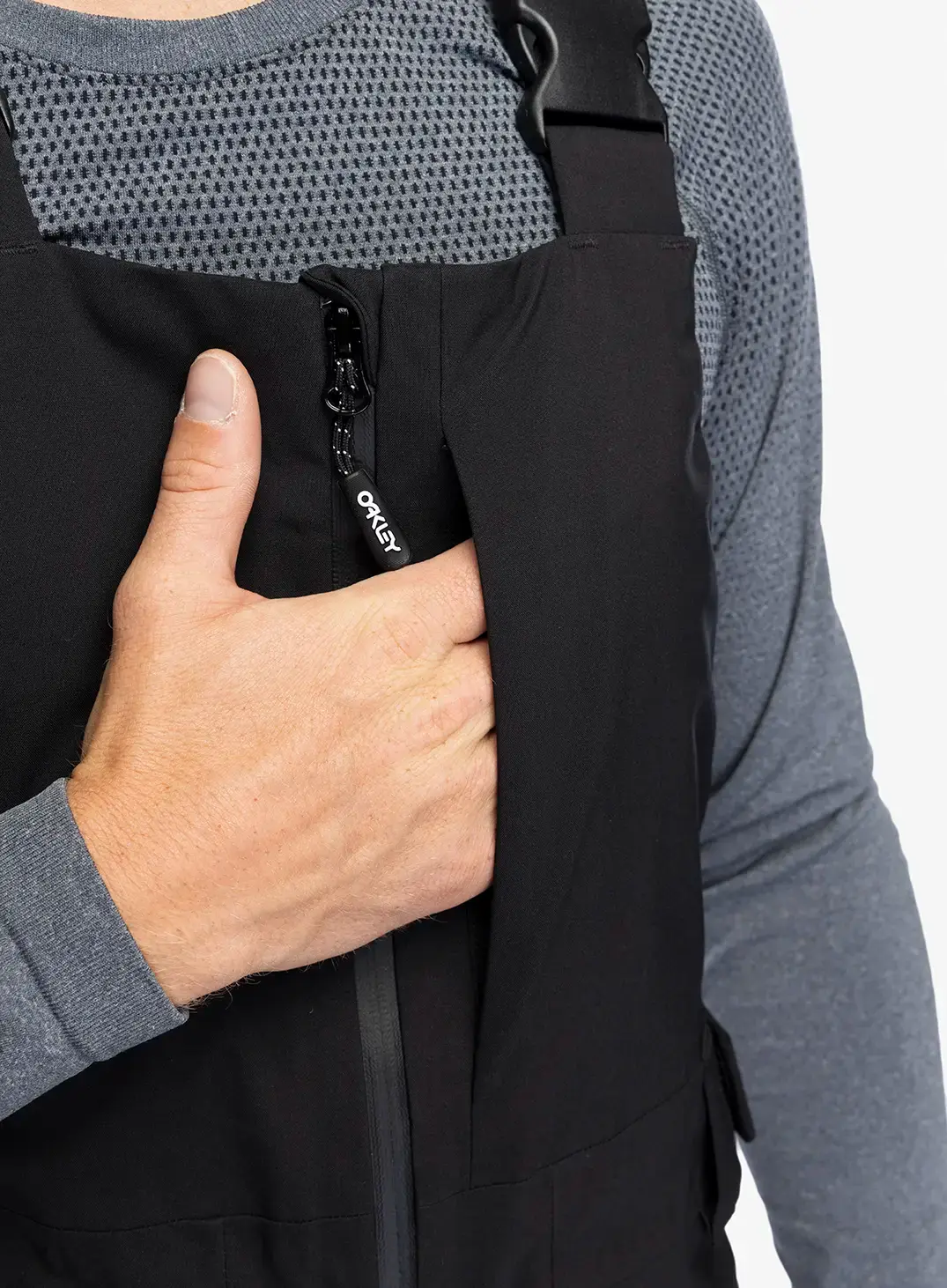 Skijaške hlače Oakley TNP Shell Bib - blackout
