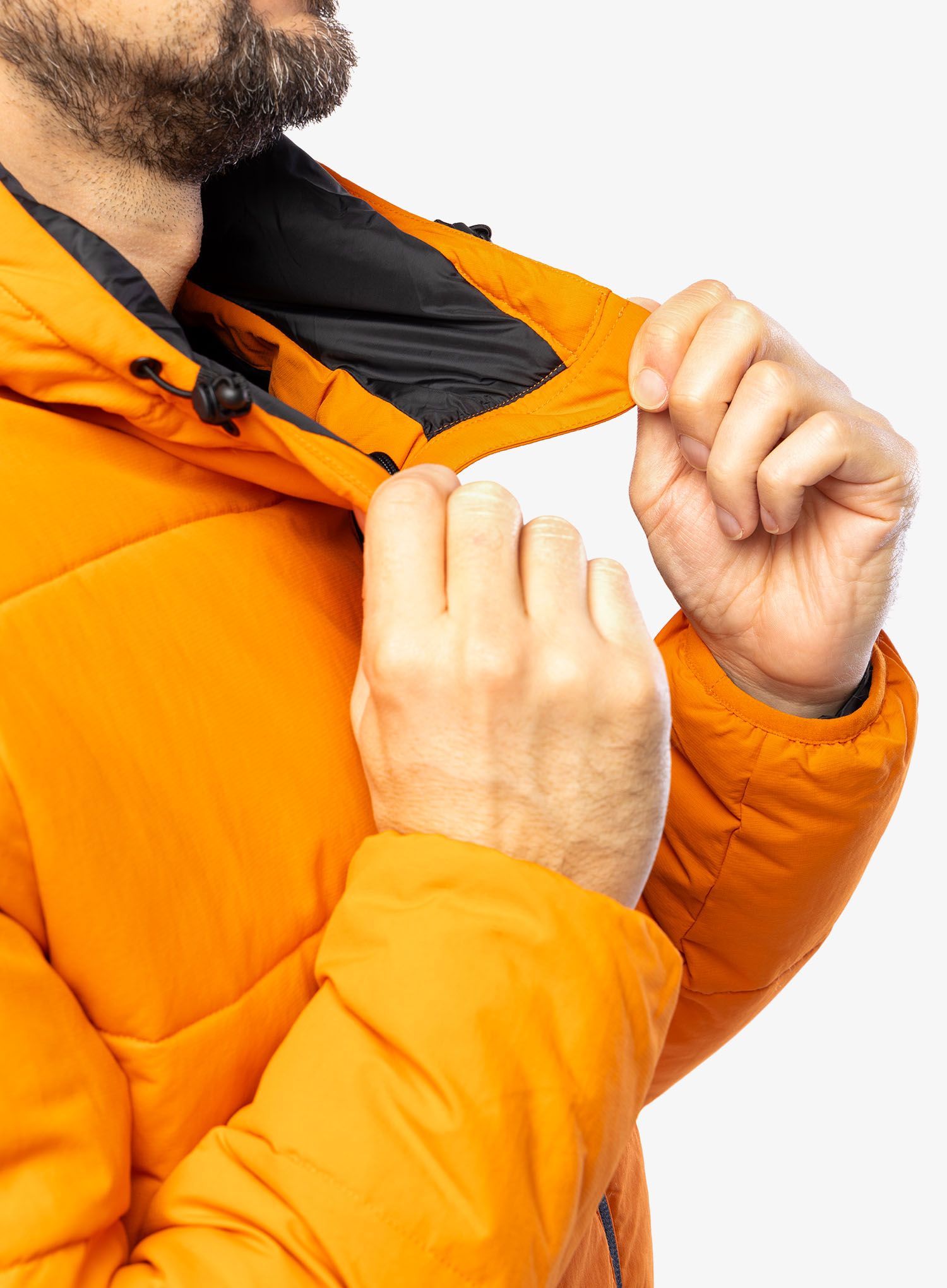 Jakna s postavom Oakley Tahoe Puffy RC Jacket - burnt orange