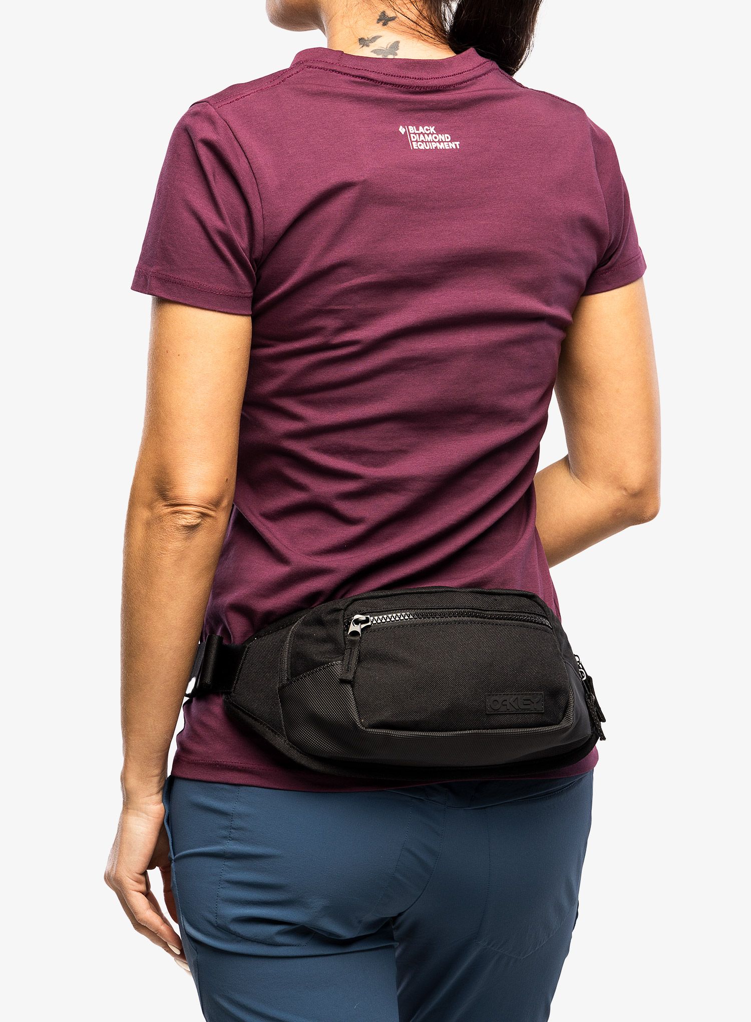 Torbica oko struka Oakley Transit Belt Bag - blackout
