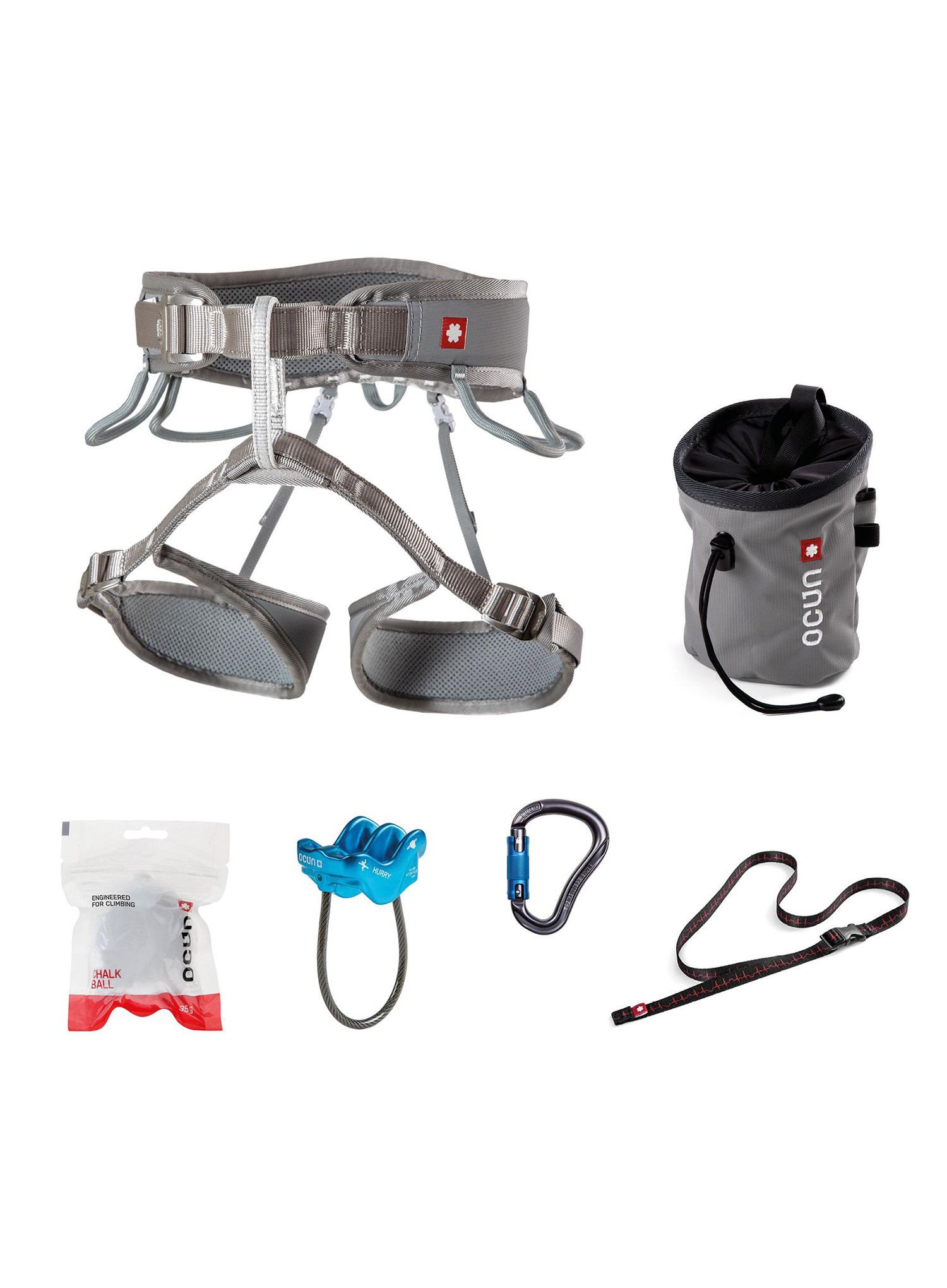 Set Ocun Climbing Twist Set - grey