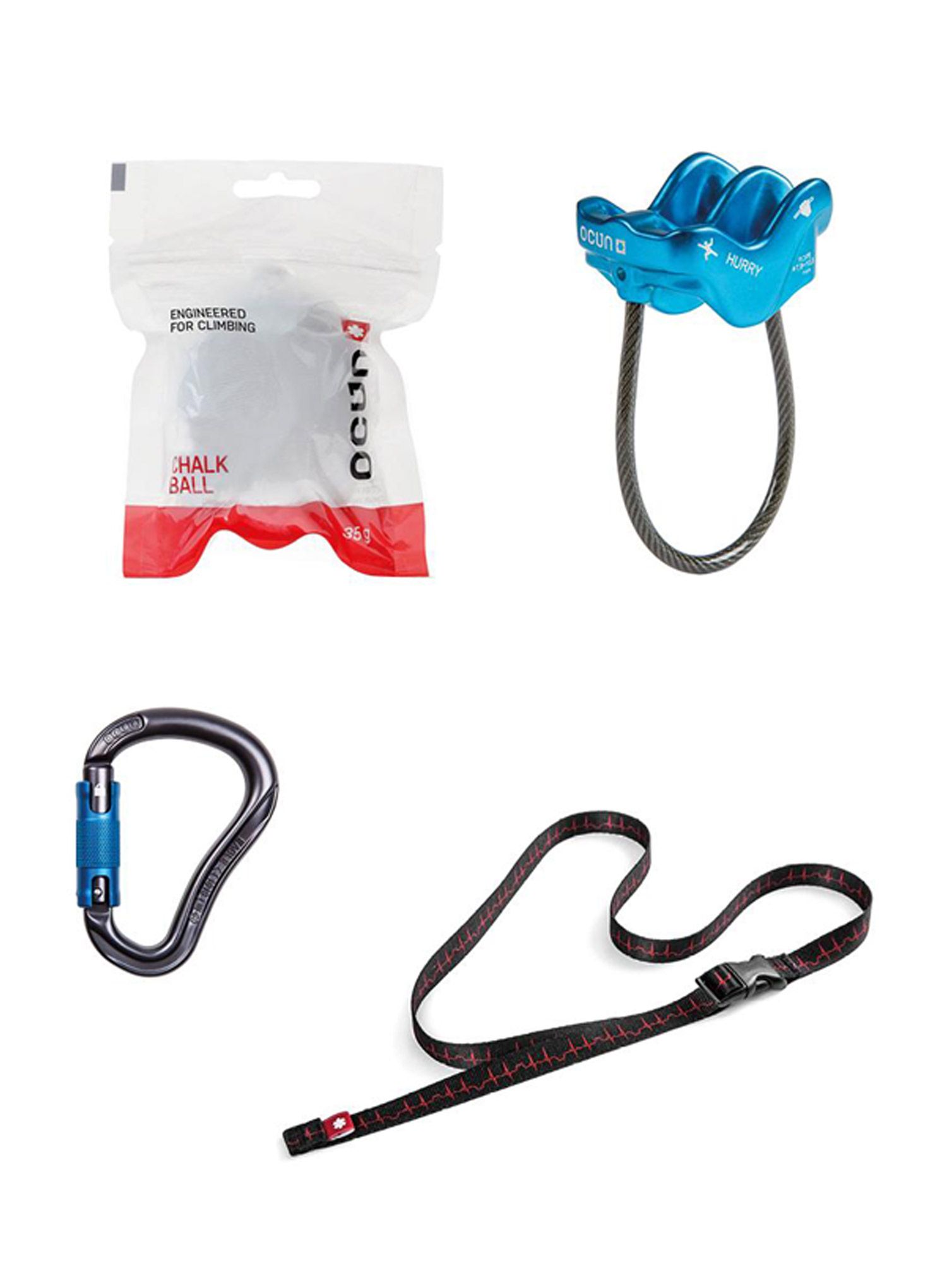 Set Ocun Climbing Twist Set - grey