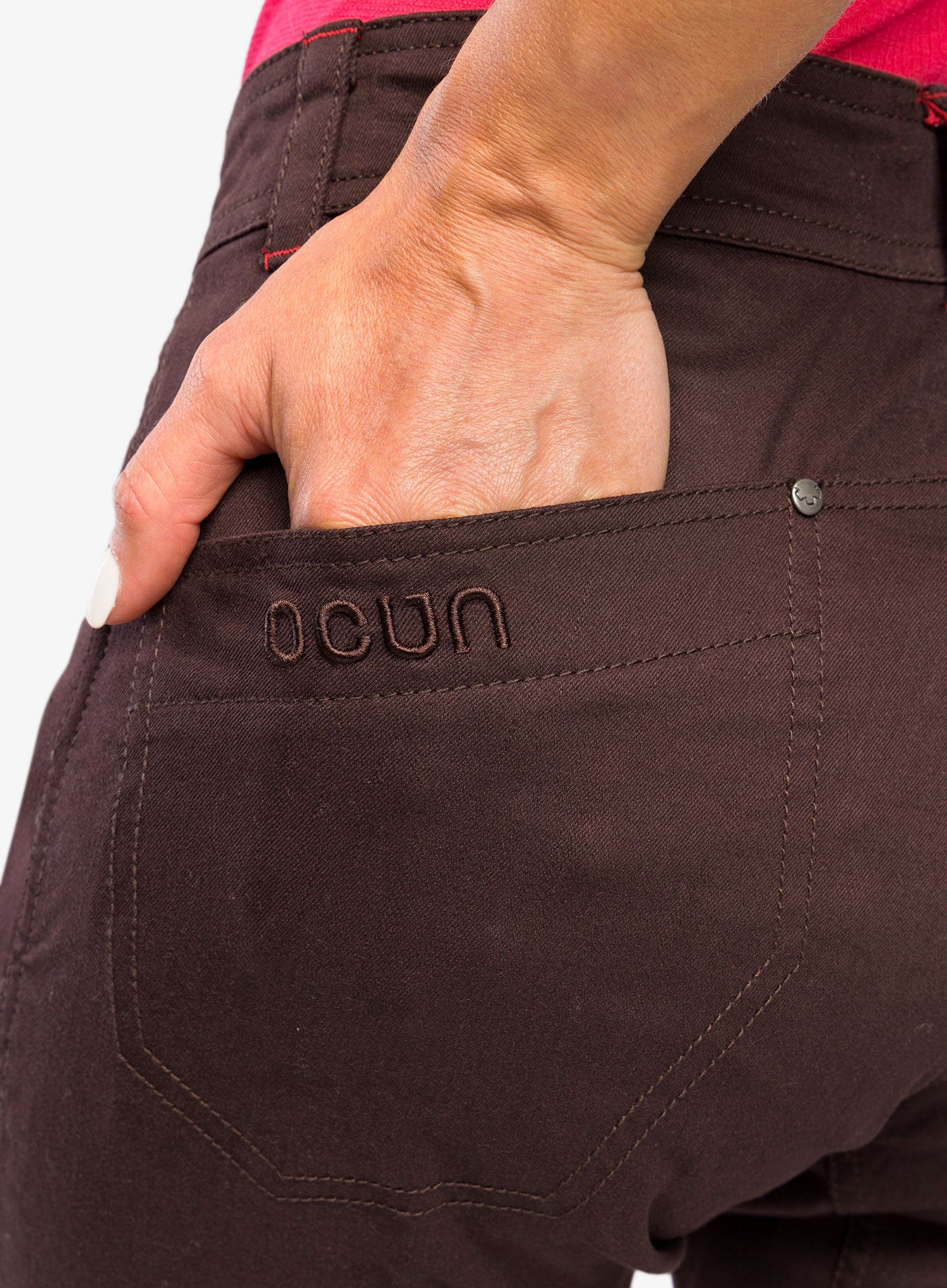 Penjačke hlače Ocun Cronos Pants - brown chocolate plum
