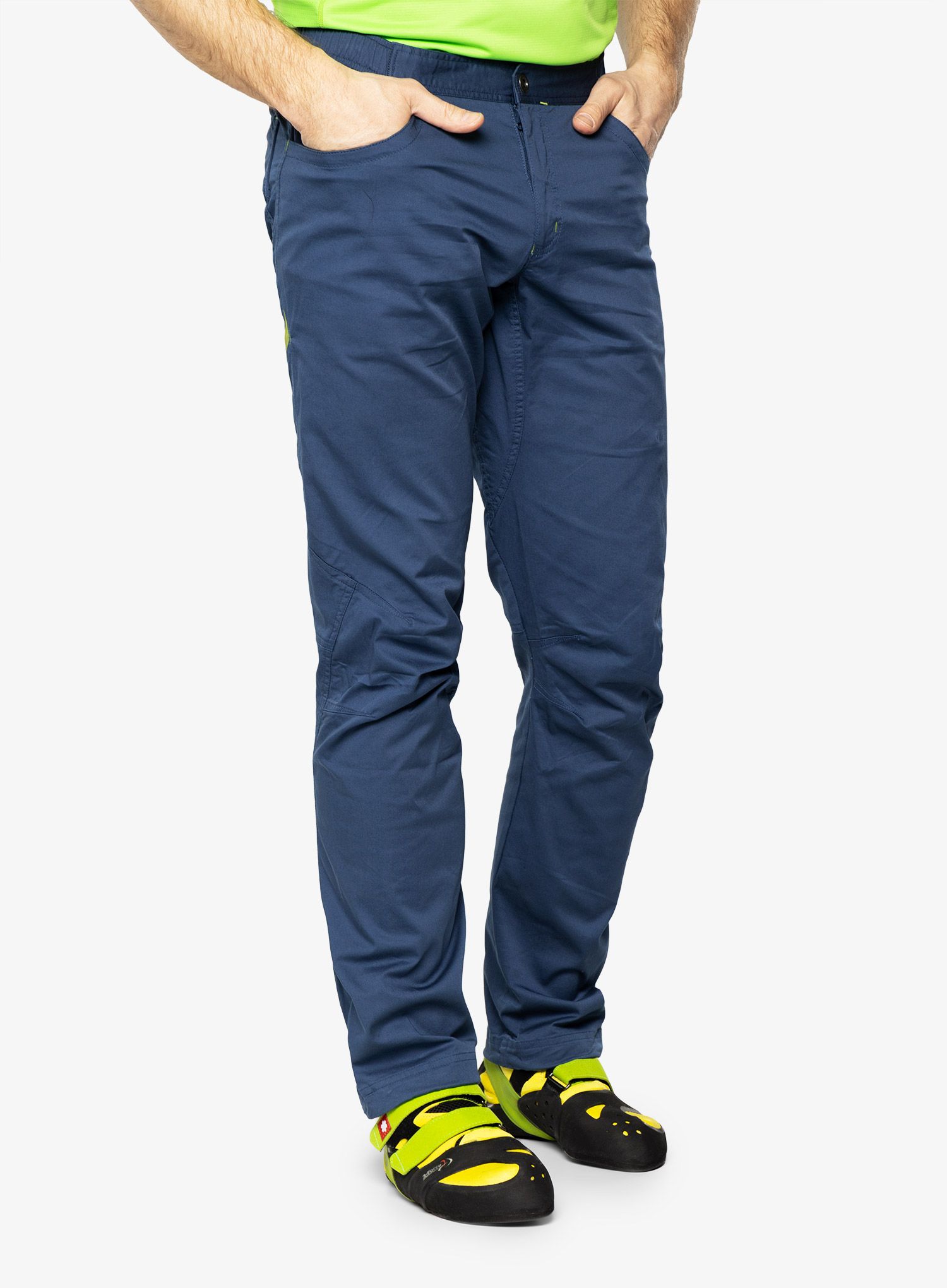Penjačke hlače Ocun Drago Organic Pants - blue sargasso sea