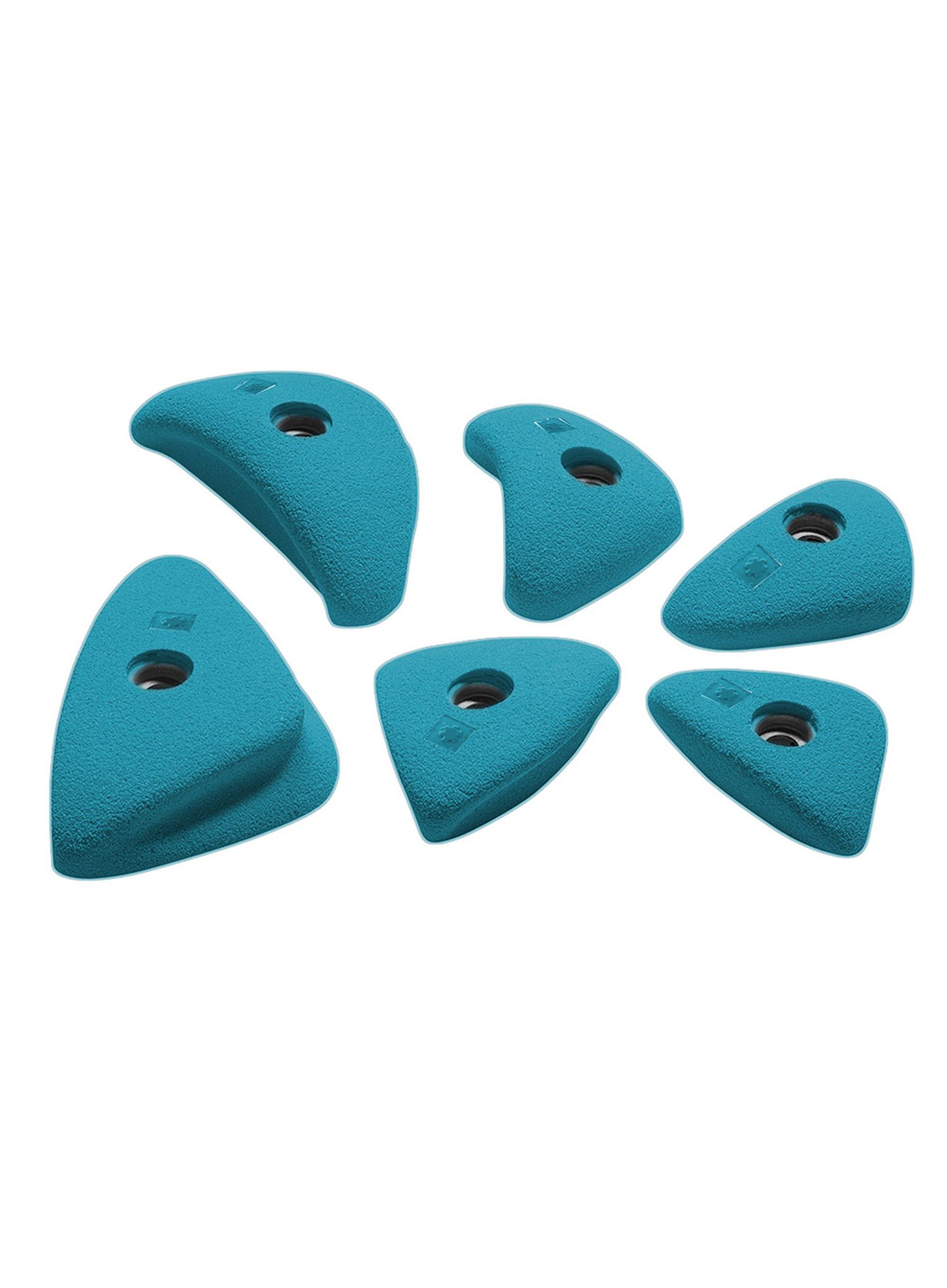 Oprimci za penjanje Ocun Holds Set 4 Edges - blue