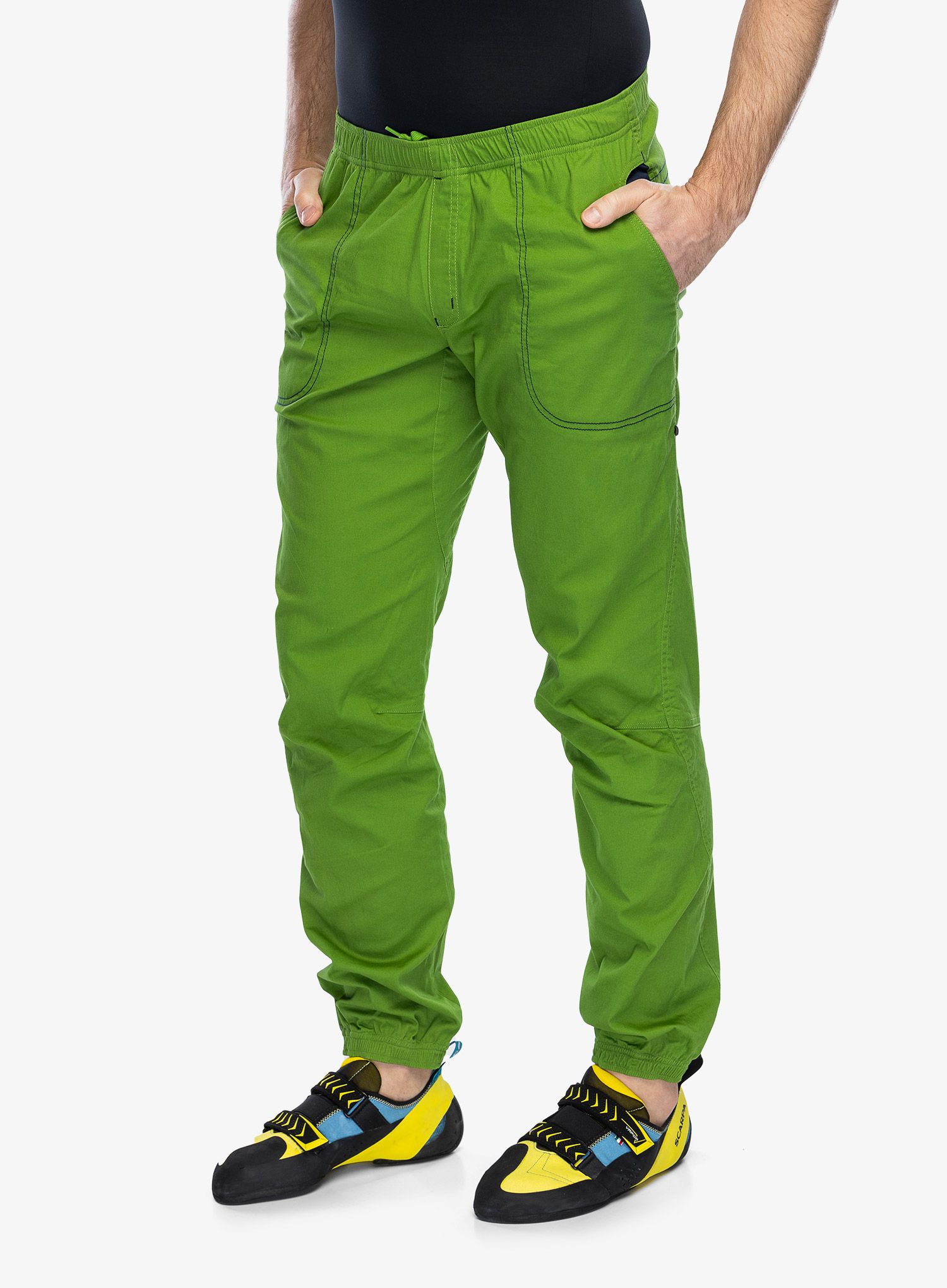 Penjačke hlače Ocun Jaws Pants - green spindle tree