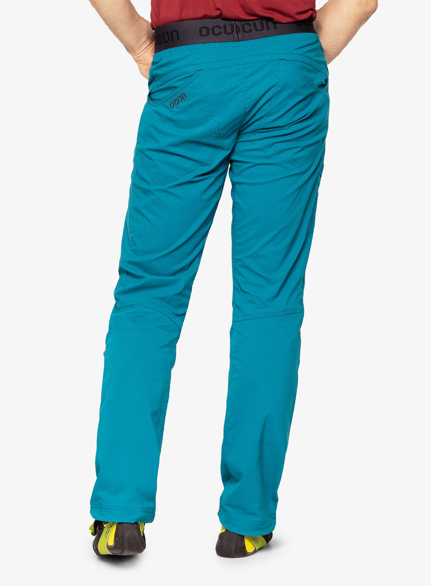 Penjačke hlače Ocun Mania Eco Pants - turquoise deep lagoon