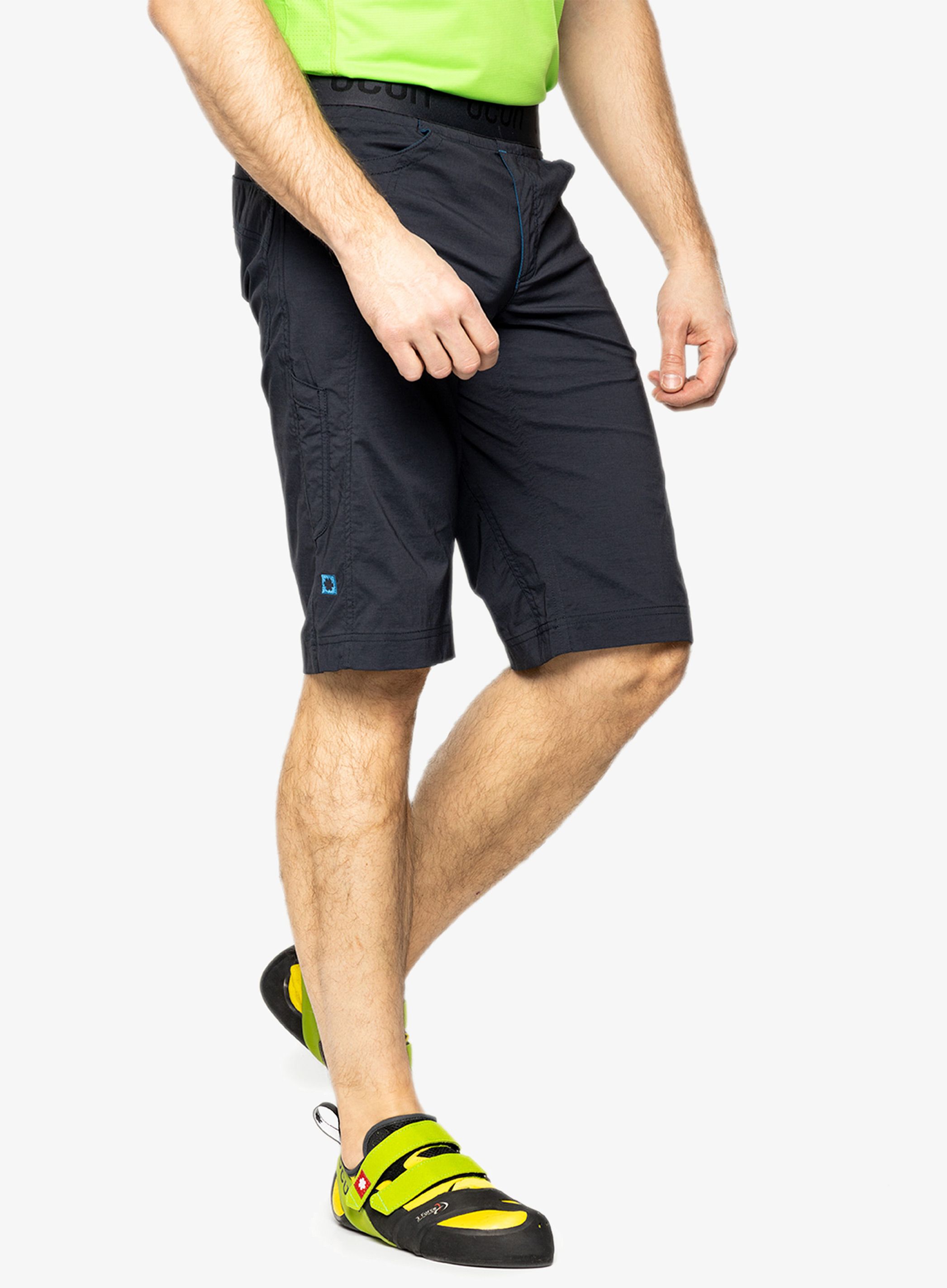 Muške penjačke kratke hlače Ocun Mania Eco Shorts - anthracite dark navy