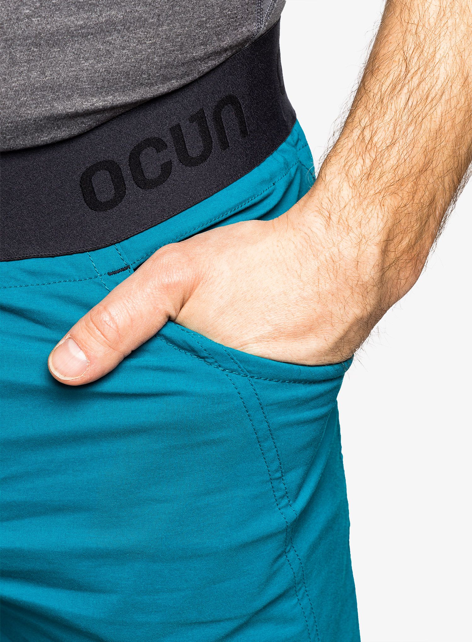 Penjačke kratke hlače Ocun Mania Eco Shorts - turquoise deep lagoon