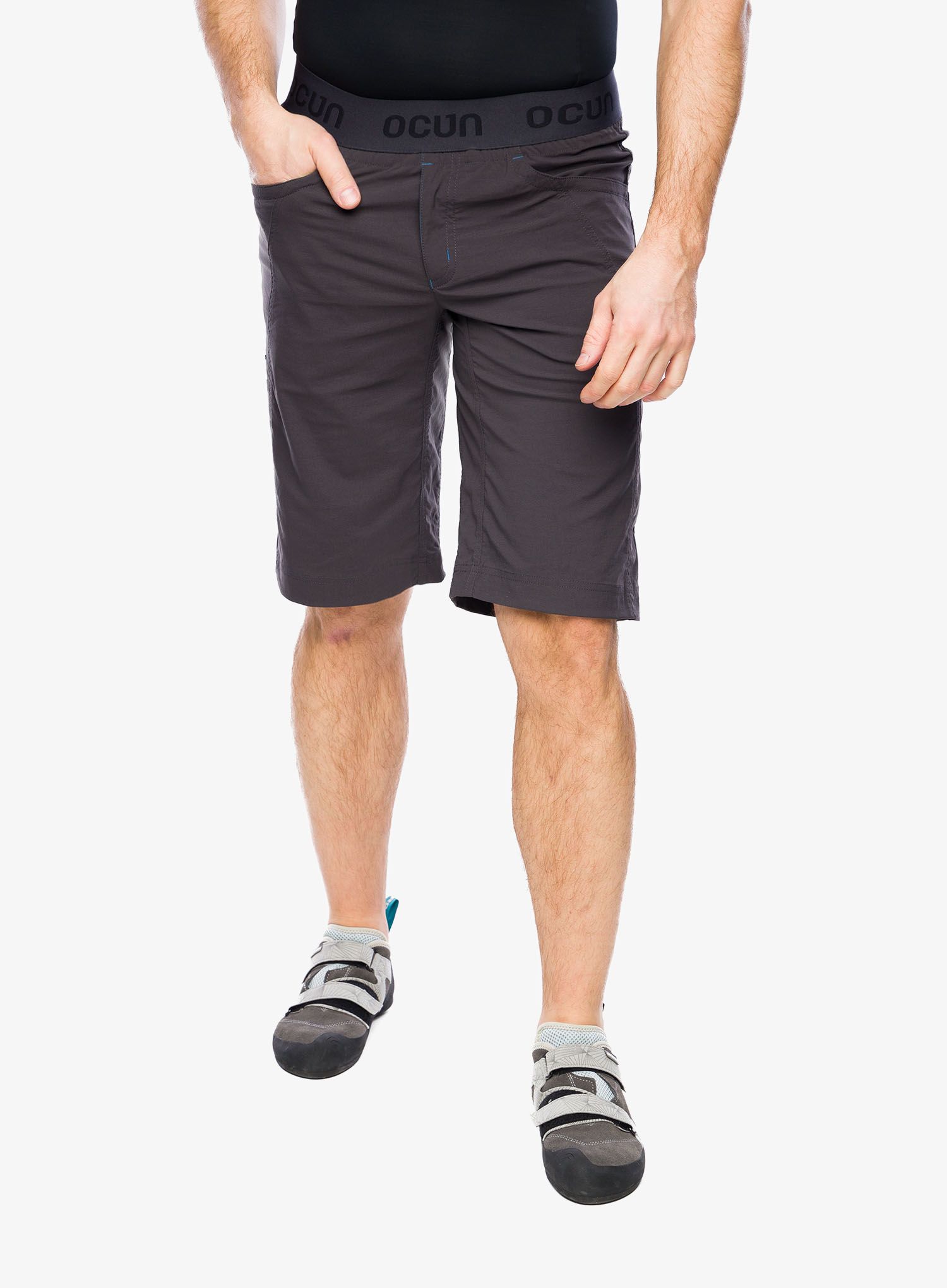 Penjačke kratke hlače Ocun Mania Shorts - anthracite obsidian