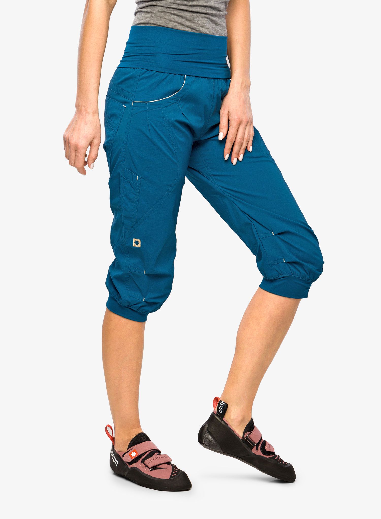 Ženske penjačke kratke hlače Ocun Noya Eco Shorts - blue opal