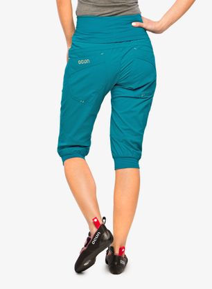 Ženske penjačke kratke hlače Ocun Noya Eco Shorts - turquoise deep lagoon