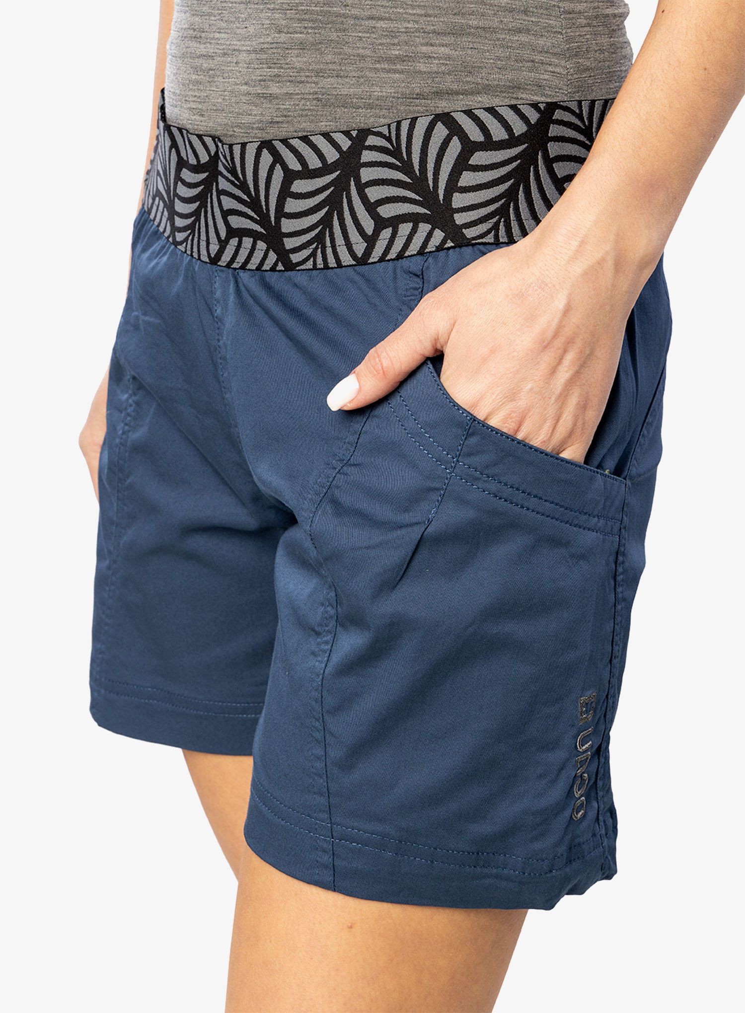 Ženske penjačke kratke hlače Ocun Pantera Organic Shorts - blue sargasso sea