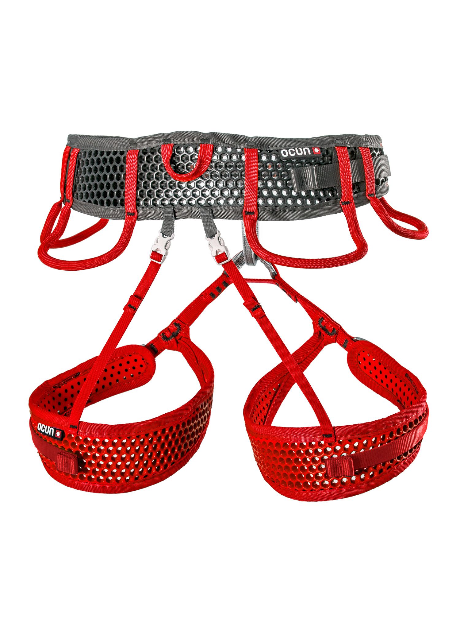 Ženski penjački pojas Ocun WeBee Lady - black/red