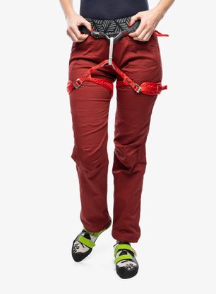 Ženski penjački pojas Ocun WeBee Lady - black/red