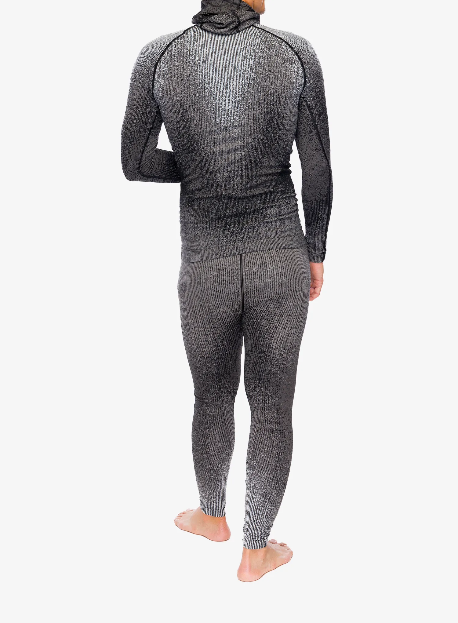 Termoaktivna dukserica Odlo Blackcomb Eco BL Top Facemask LS - black