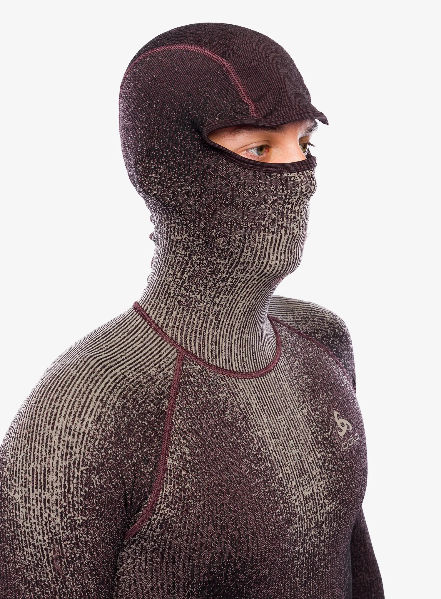 Termoaktivna dukserica Odlo Blackcomb Eco BL Top Facemask LS