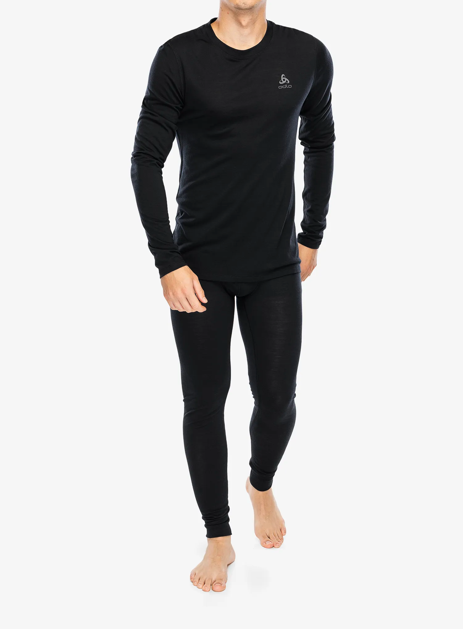 Termo tajice Odlo Merino 160 BL Bottom Long - black