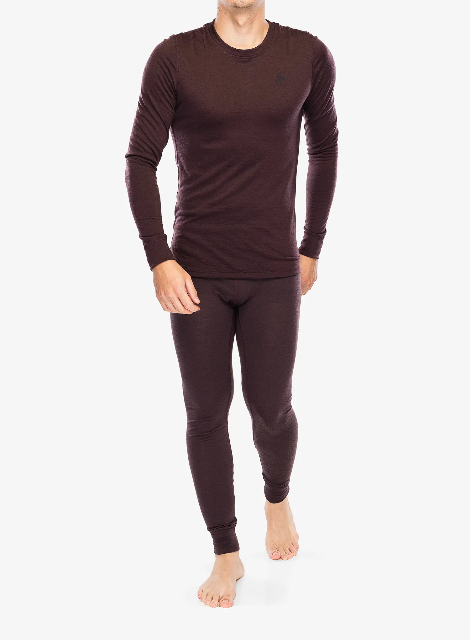Termo tajice Odlo Merino 200 BL Bottom Long - fudge