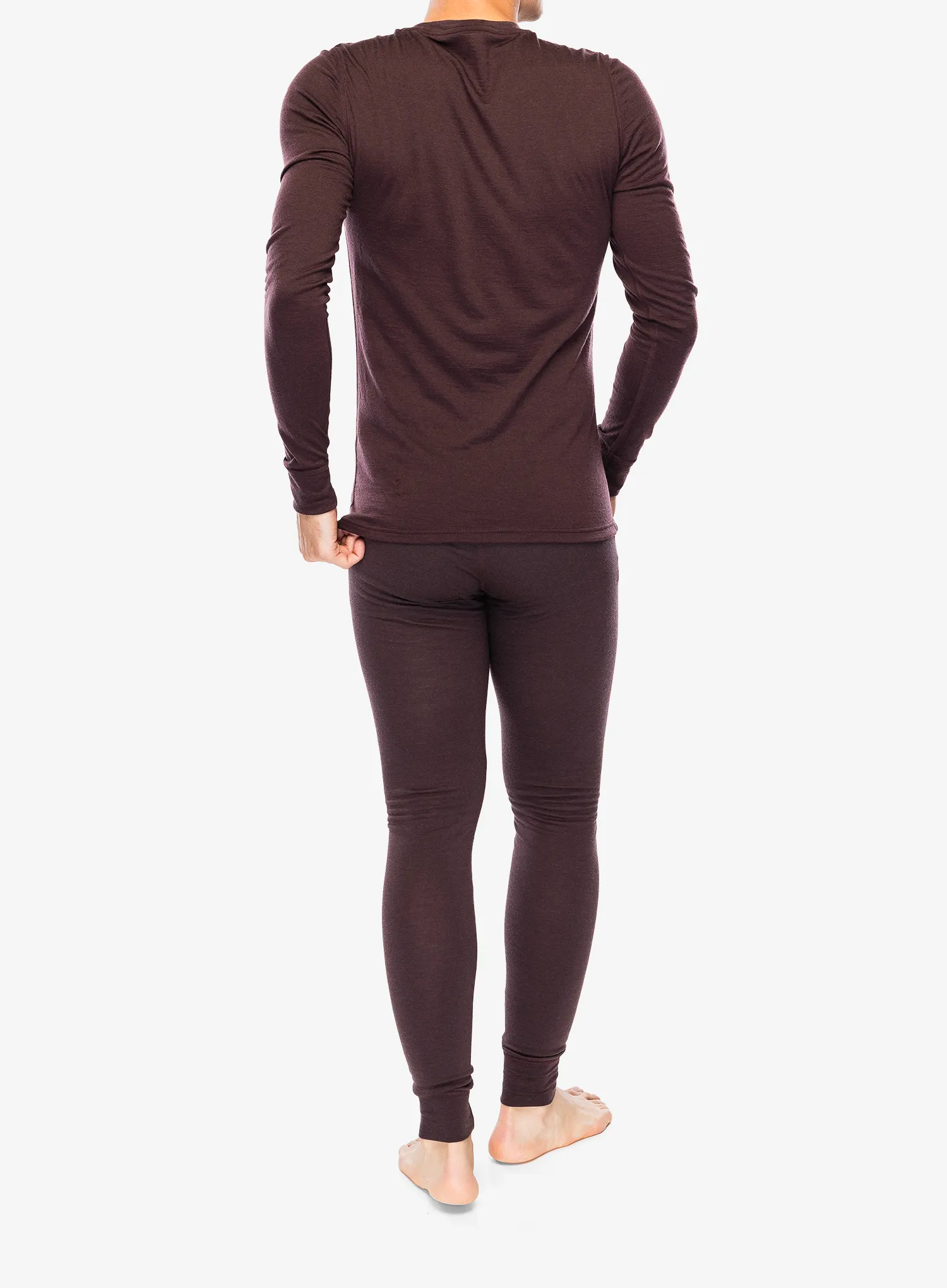 Termo tajice Odlo Merino 200 BL Bottom Long - fudge