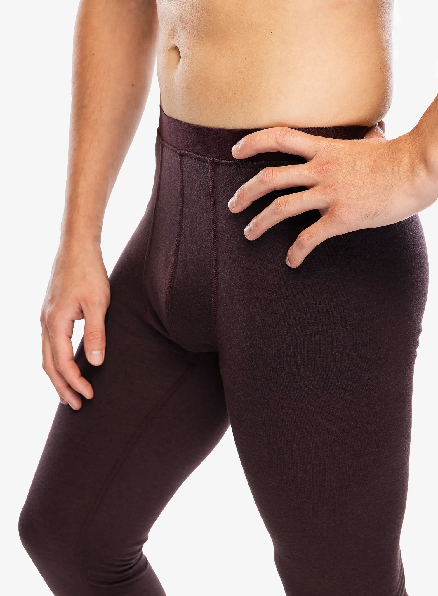 Termo tajice Odlo Merino 200 BL Bottom Long - fudge