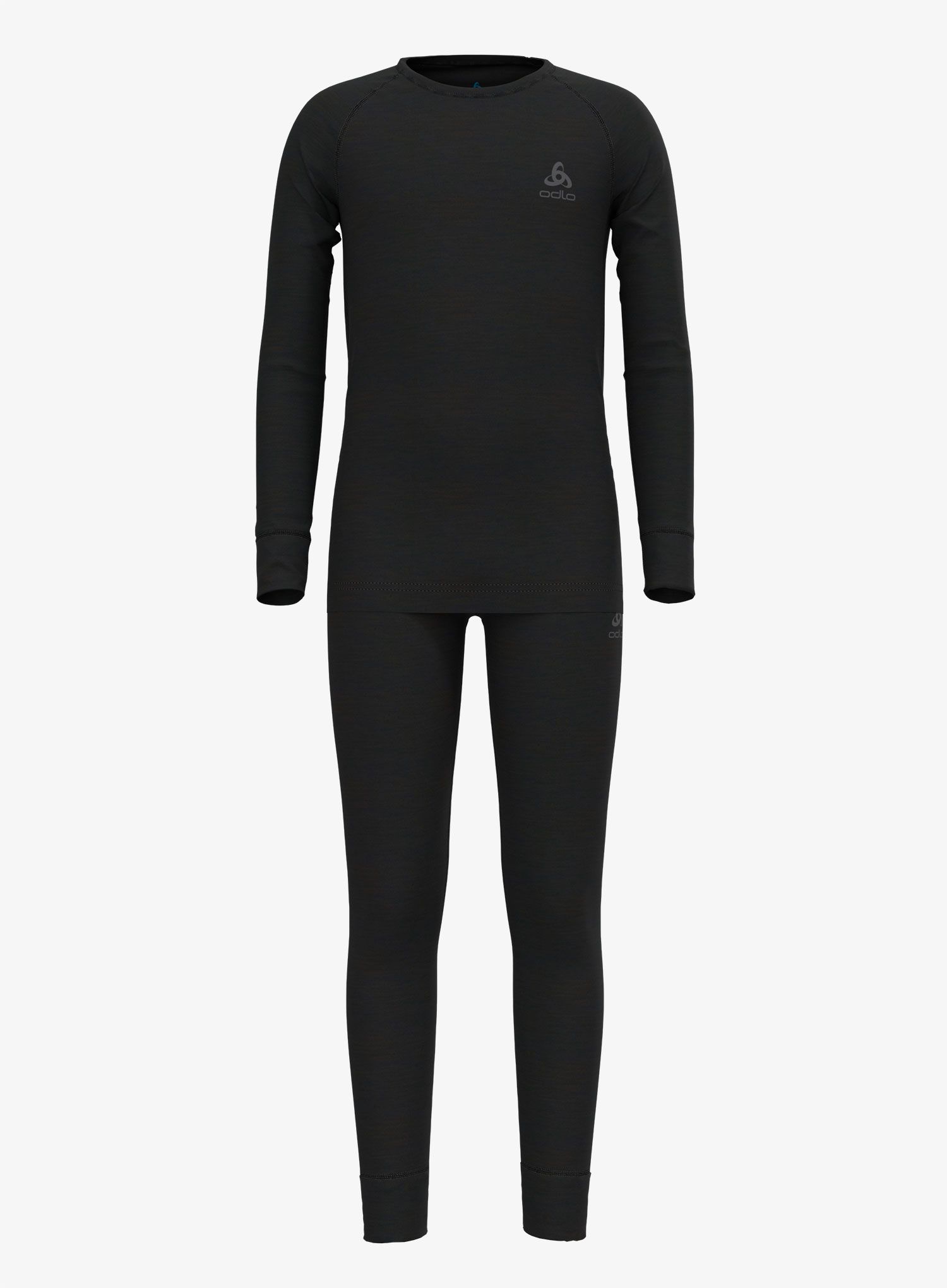 Dječje termo donje rublje Odlo Merino 200 Kids Set Long - black