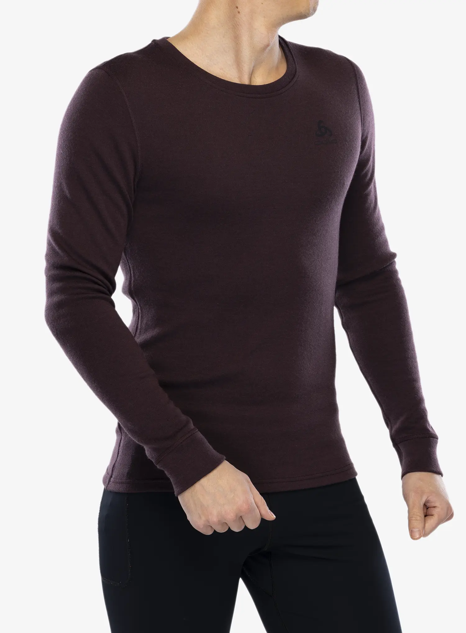 Termoaktivna dukserica Odlo Merino 260 BL Top Crew Neck LS
