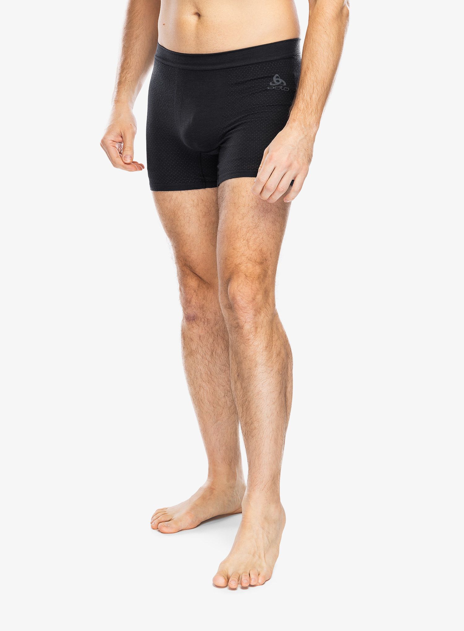 Termoaktivne bokserice Odlo Merino PW 140 Seamless Boxer - black