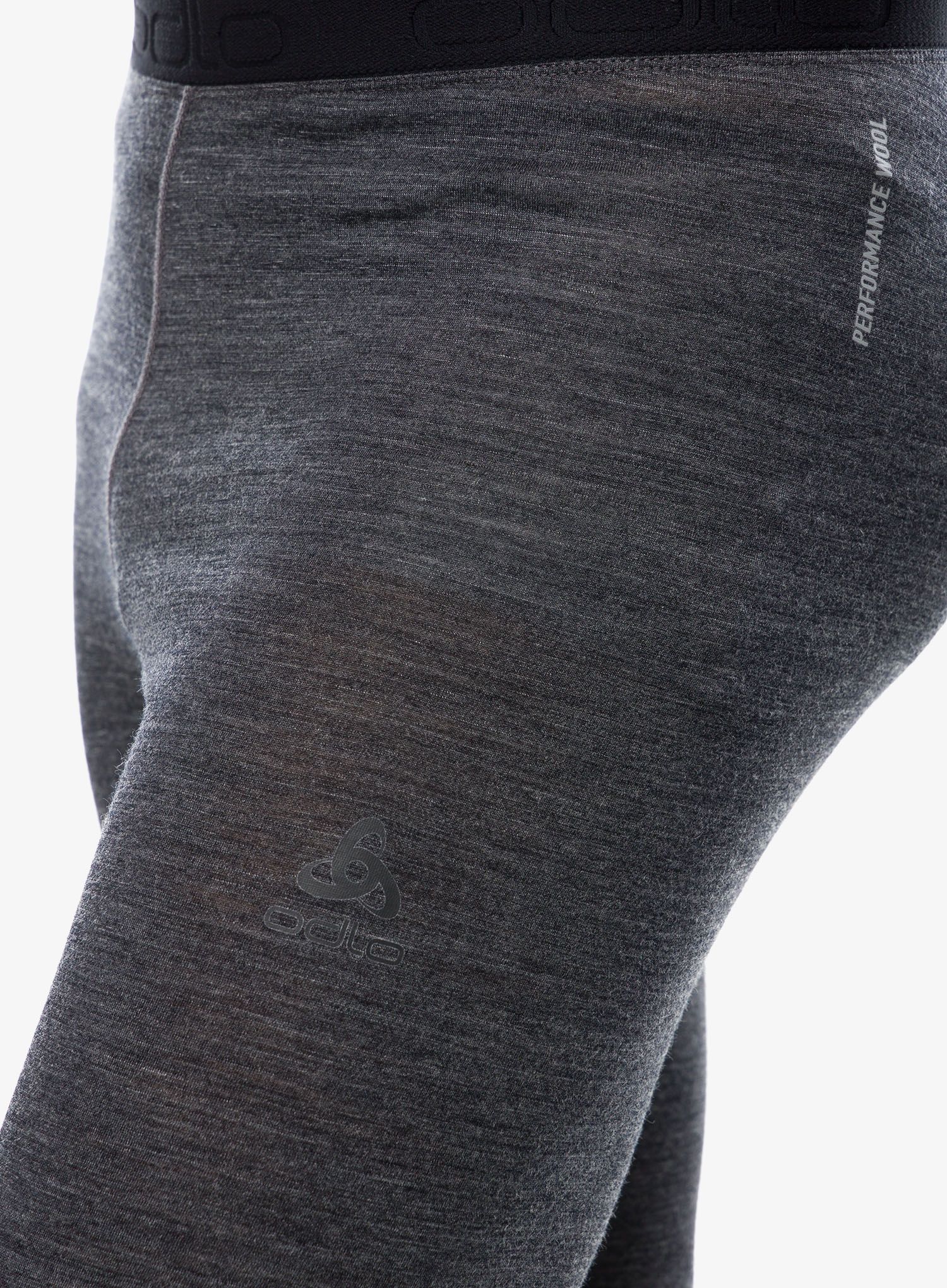 Termo tajice Odlo Natural Performance PW 150 BL Bottom Long - dark grey melange