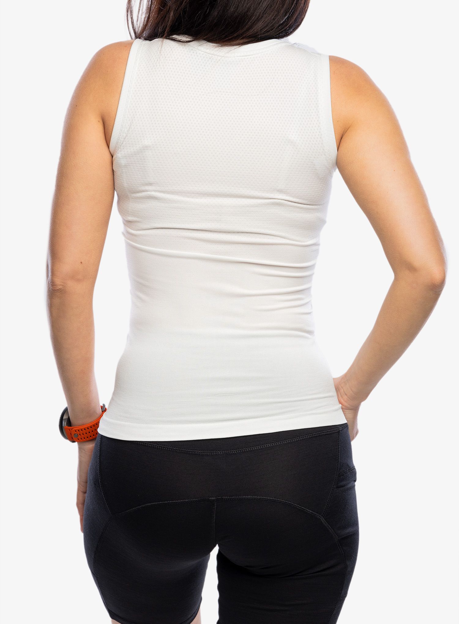 Ženska termoaktivna dukserica Odlo Performance Light Eco BL Top Crew Neck Singlet - white