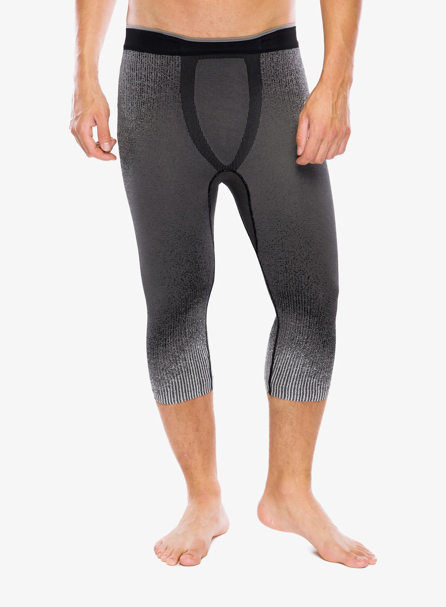 Termo tajice Odlo Performance Warm Blackcomb BL Bottom 3/4 - black
