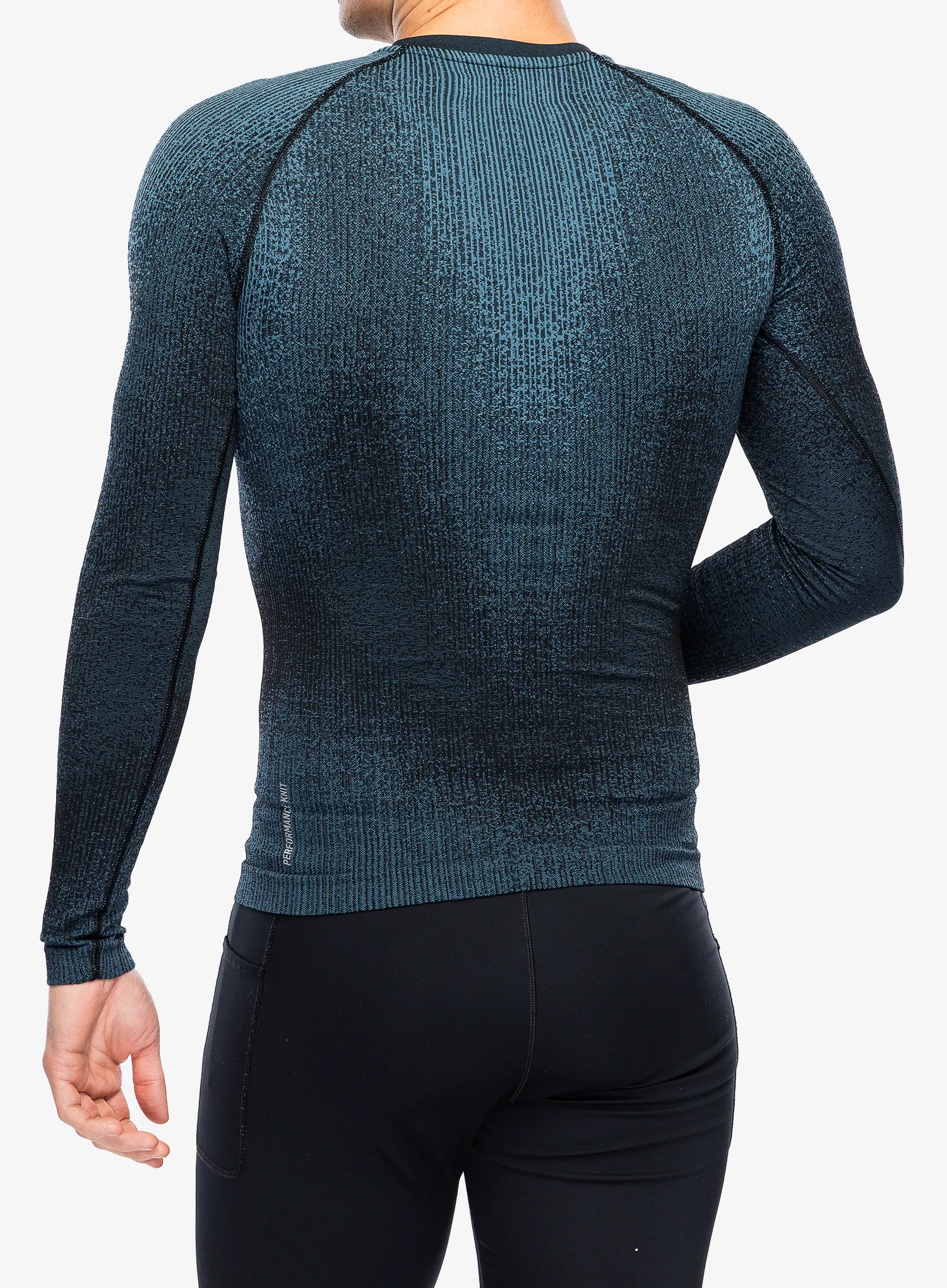 Termoaktivna dukserica Odlo Performance Warm Blackcomb BL Top Crew Neck LS - provincial blue