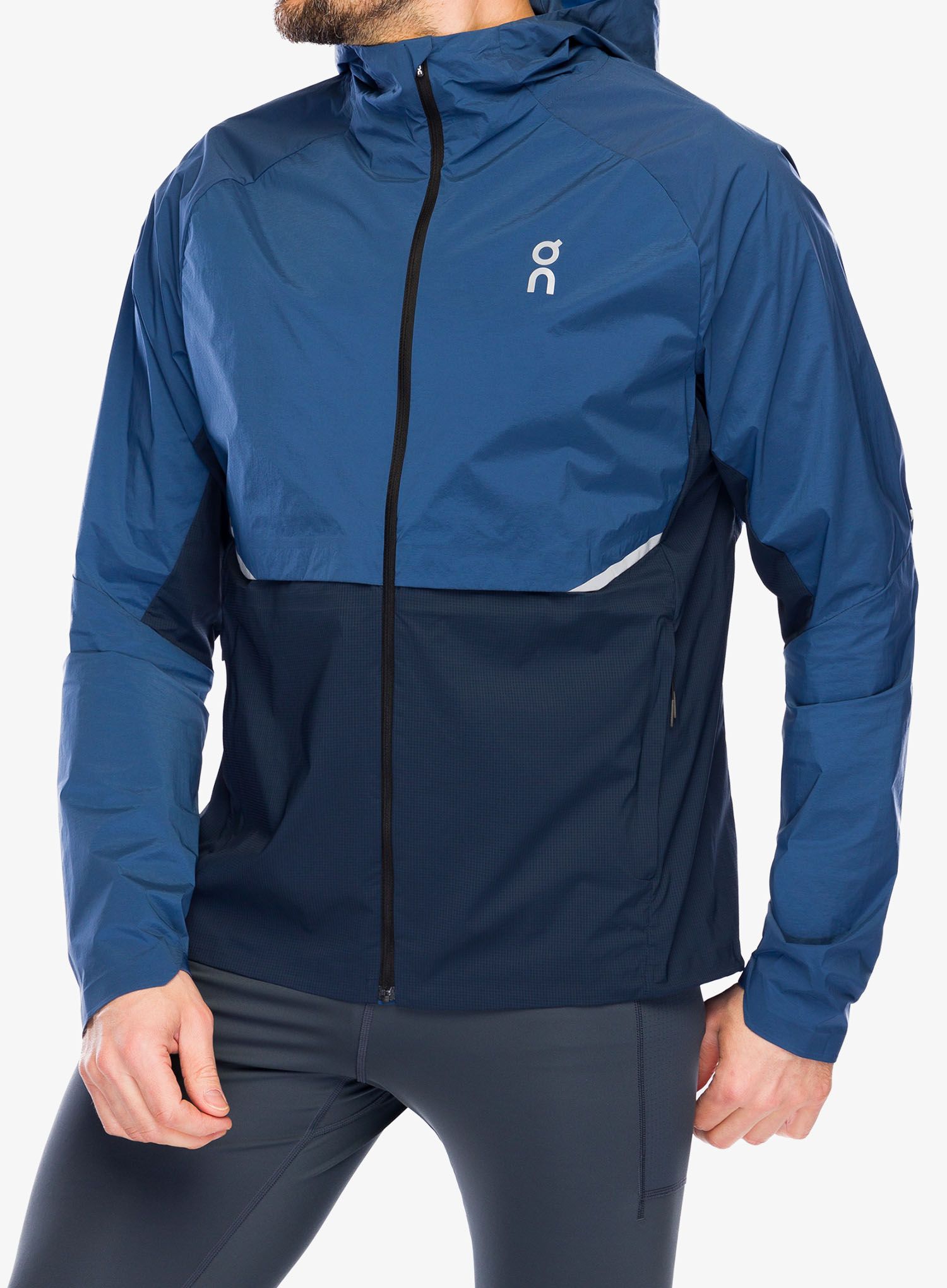 Jakna za trčanje On Core Jacket - denim/navy