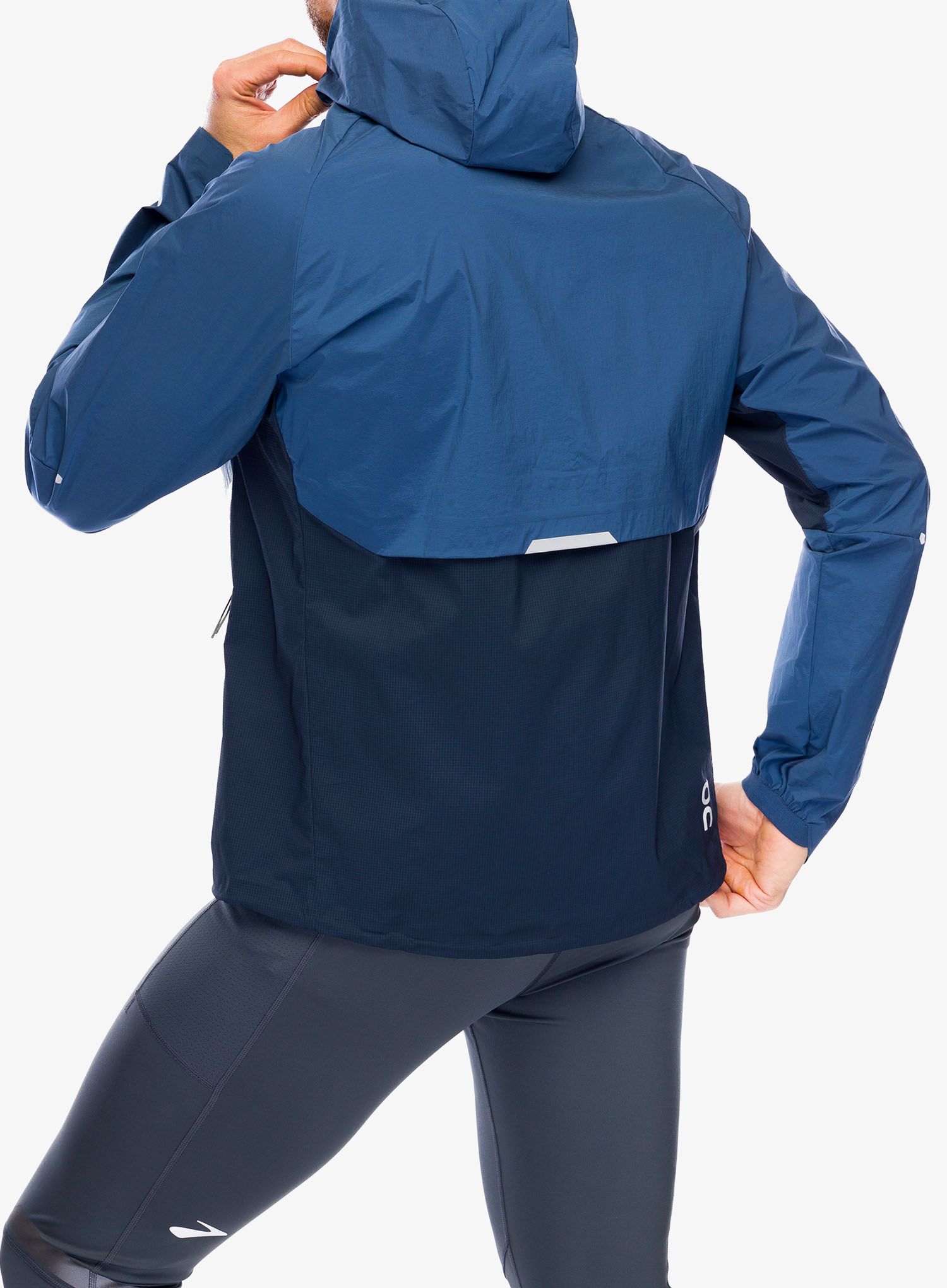 Jakna za trčanje On Core Jacket - denim/navy